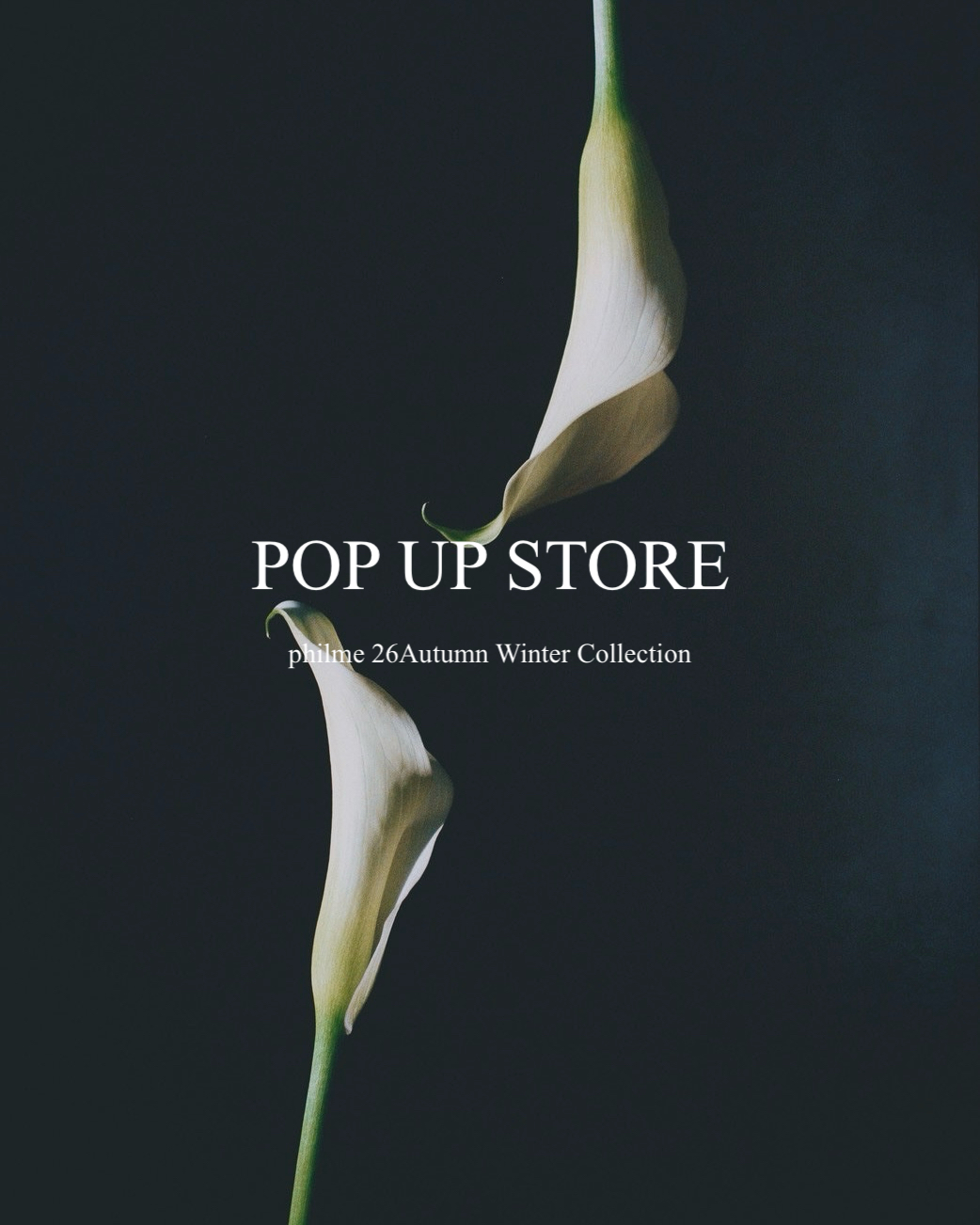 【26AW POP UP STORE 開催のお知らせ】