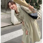 ナチュラル派におすすめ♡淡色シャツワンピで叶える大人のやさしげコーデ