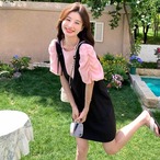 甘辛ミックスで魅せる♡パフスリーブ×ジャンスカの大人ガーリーコーデ