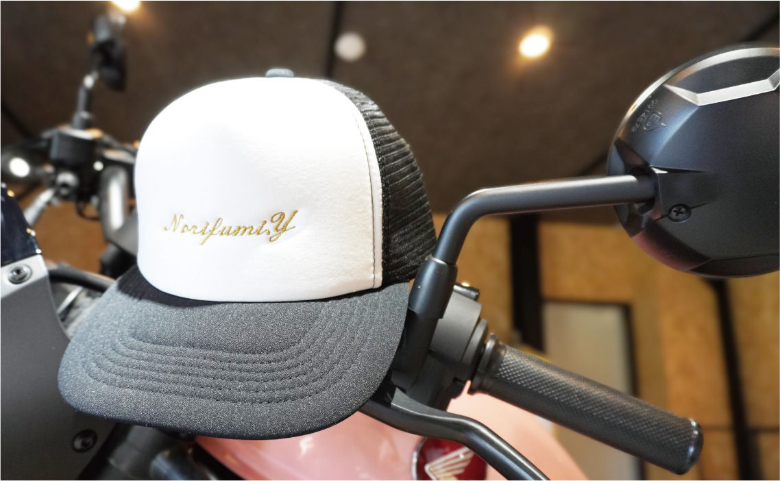 シンプルCAP+お名前刺繍￥1,000