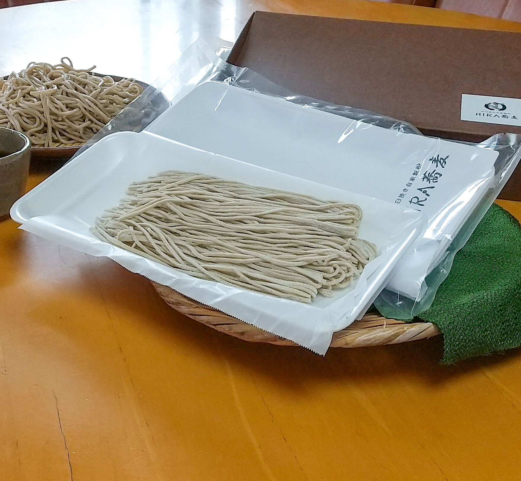 父の日　贈答用生蕎麦販売