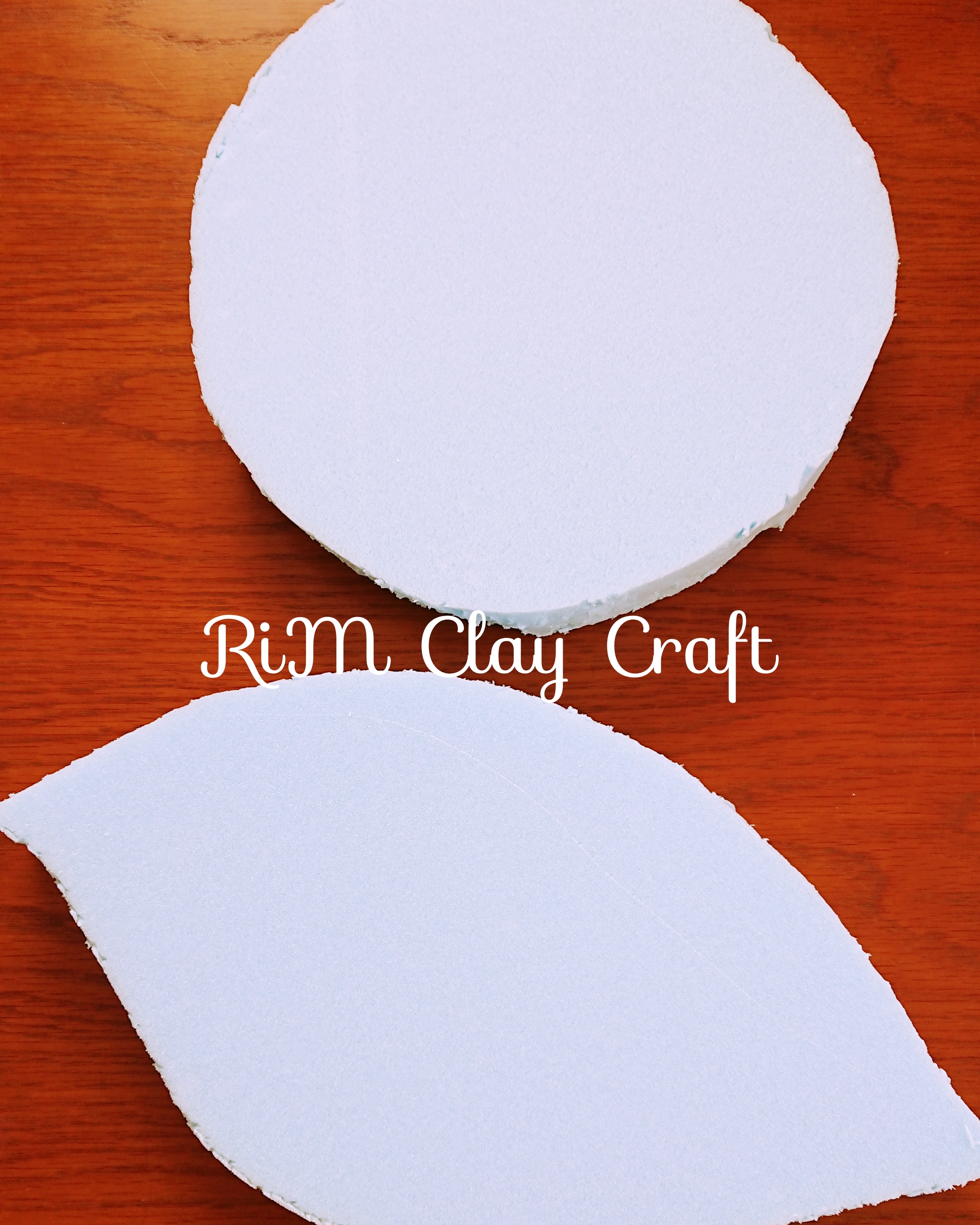 粘土のリースに使う土台