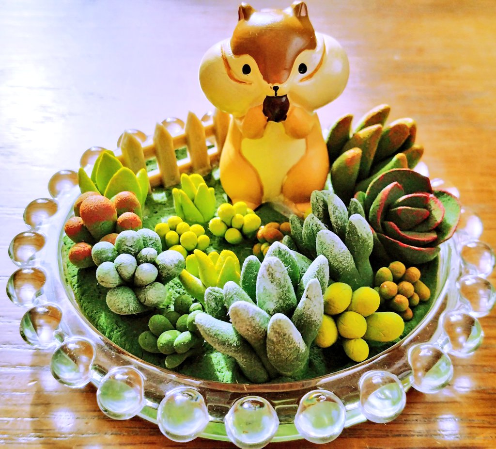 粘土新作できました🤗