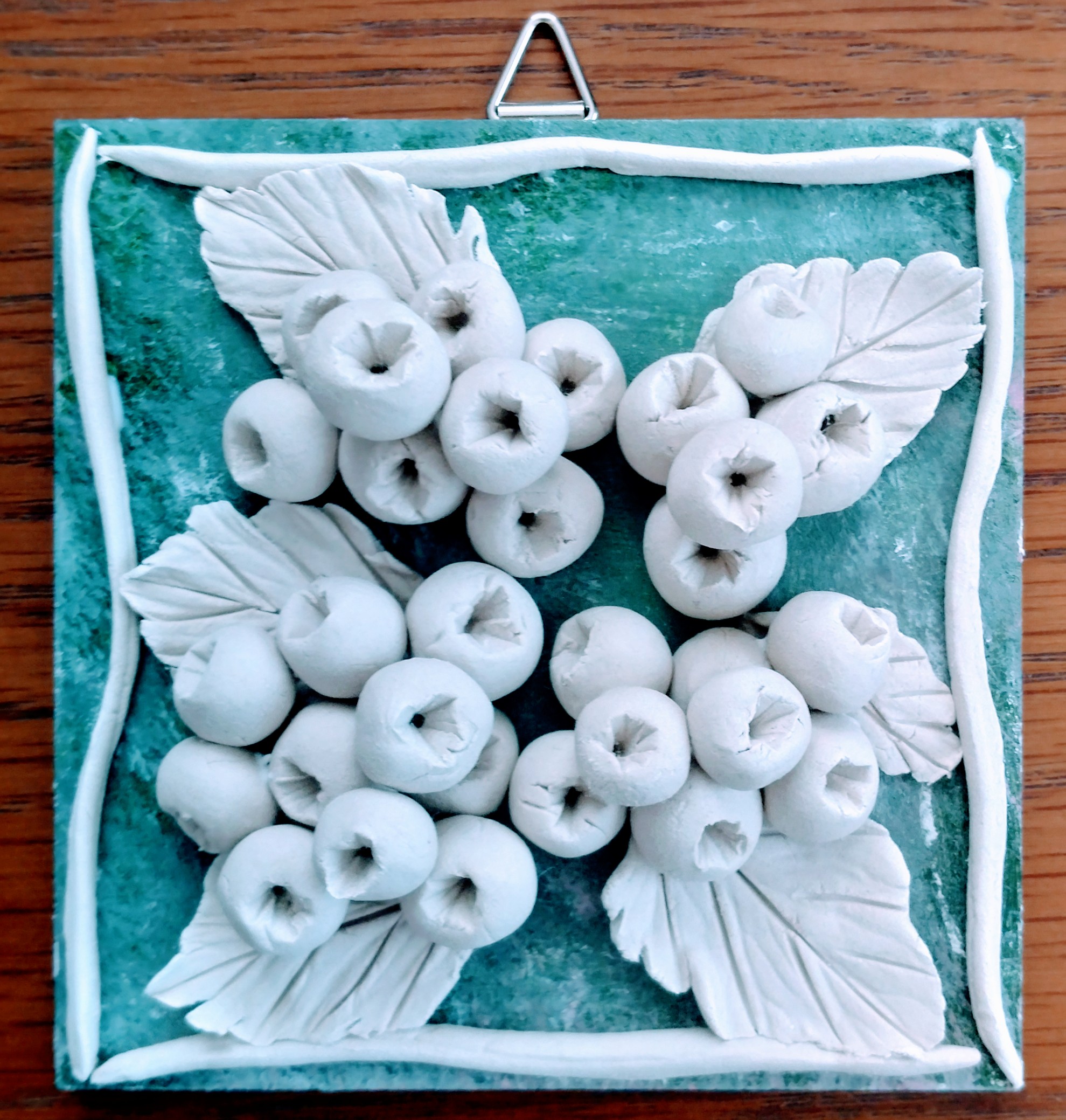 作品展小さな6枚シリーズ途中完成しました