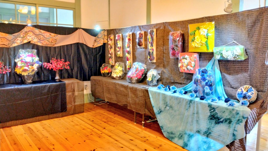 三木町旧庁舎での作品展終了しました🌸