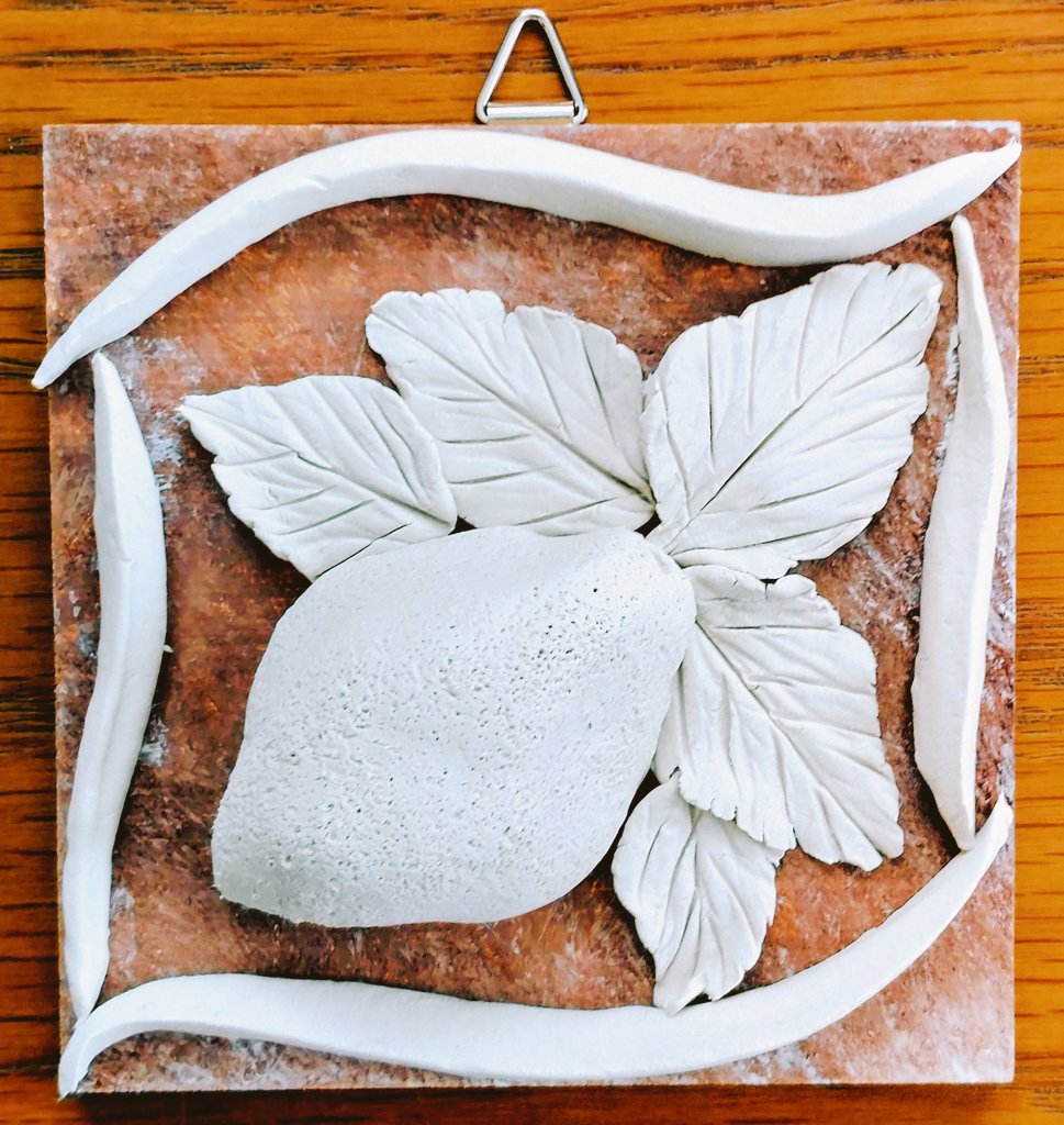 作品展6枚シリーズレモンを作りました🍋