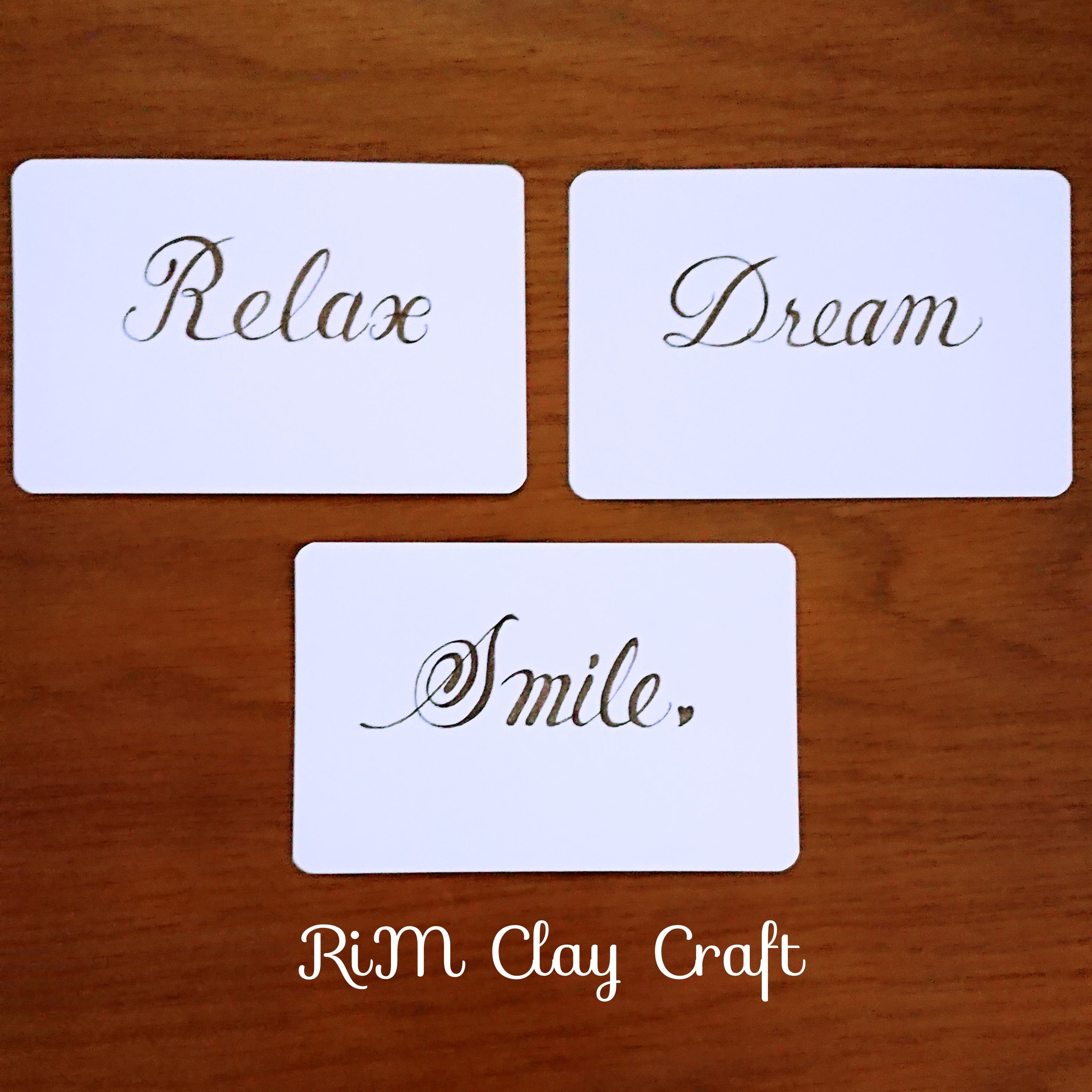 イラストと粘土のコラボフレーム