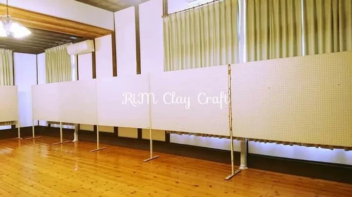 粘土作品展の下見に行ってきました