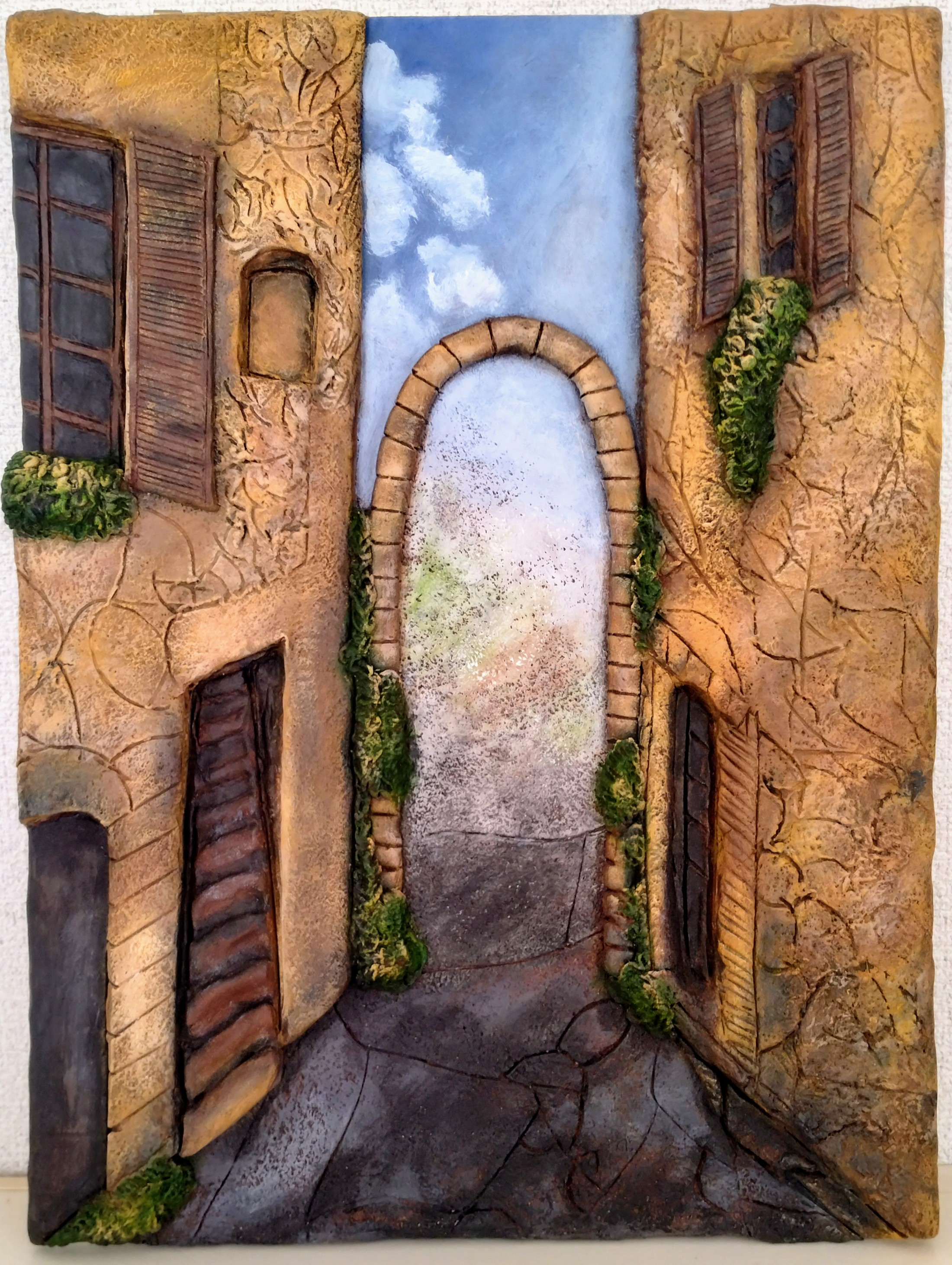 粘土作品展用の作品完成しました