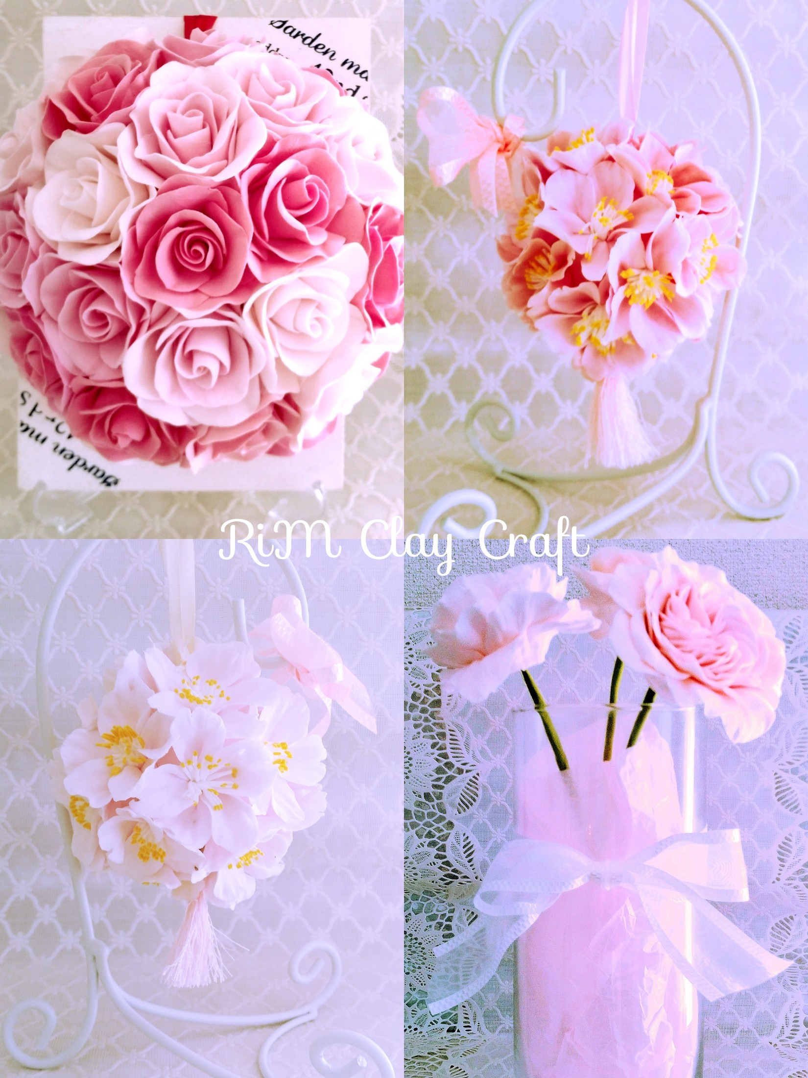 こないだの作品展作品をマルシェへ🌸