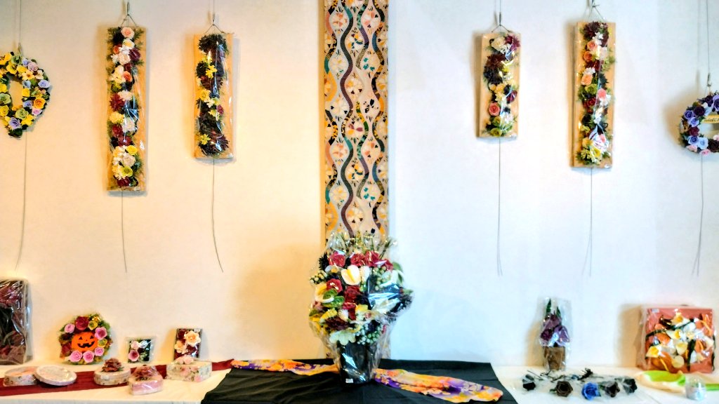 ９／１日曜日から作品展が始まります🙆