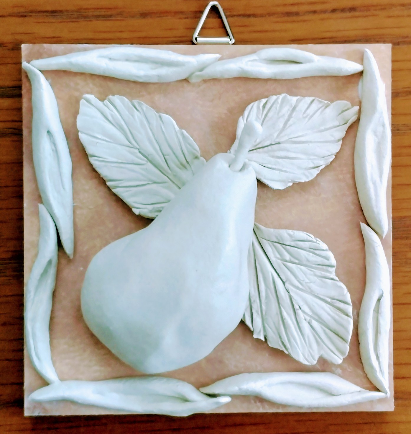 作品展6枚シリーズ洋梨を作りました💐