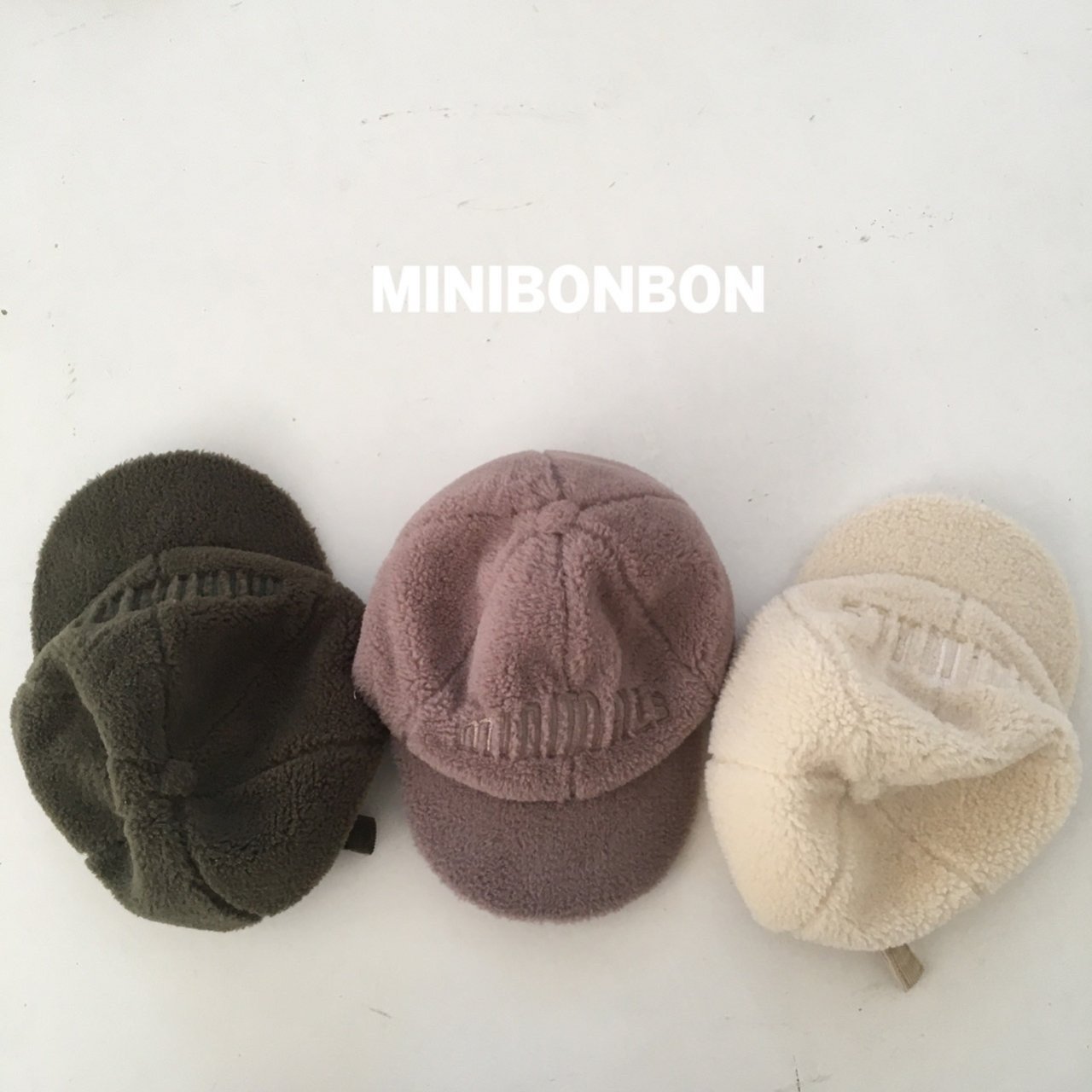 もこもこキャップ