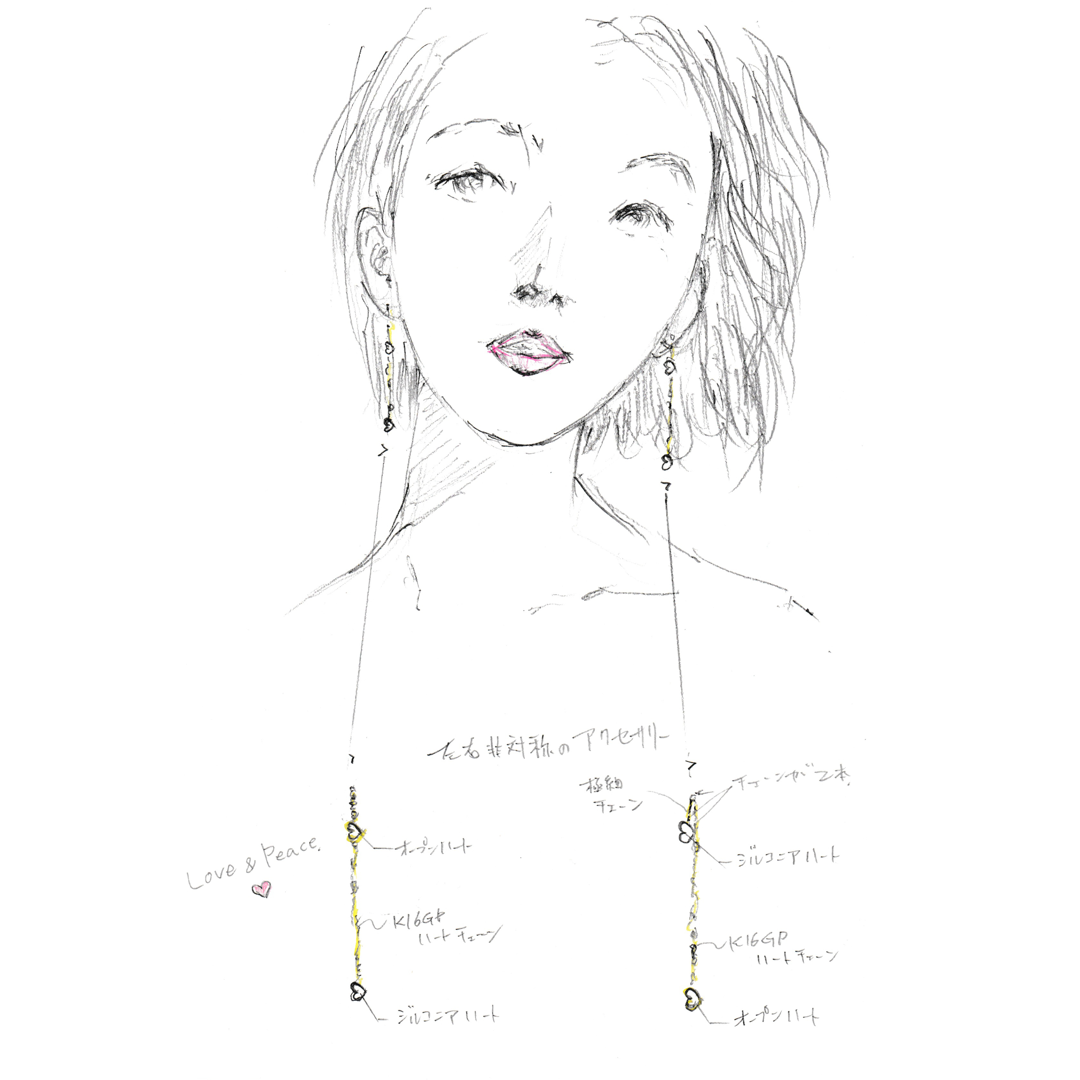 「heartピアス」原案