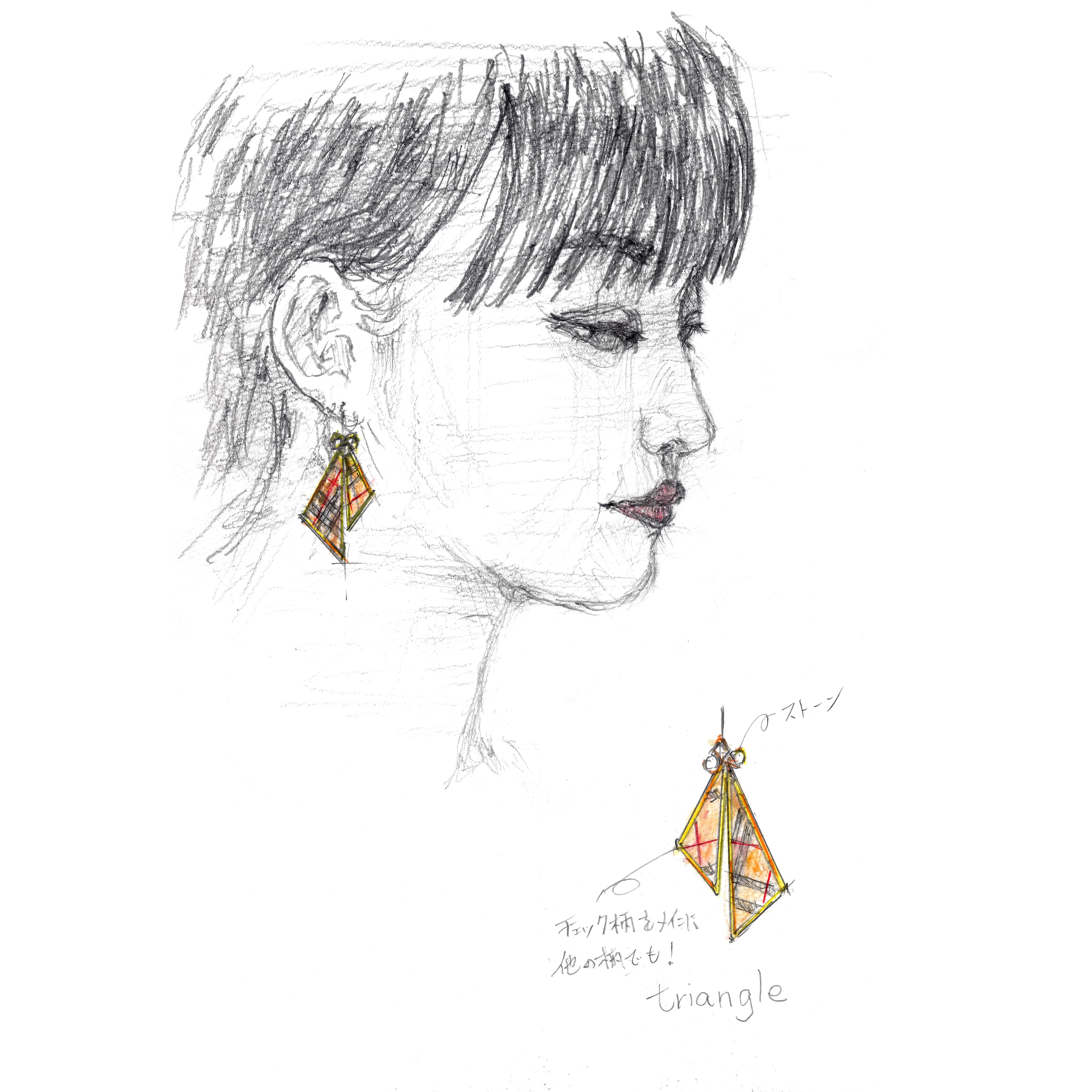 「twin triangle」原案