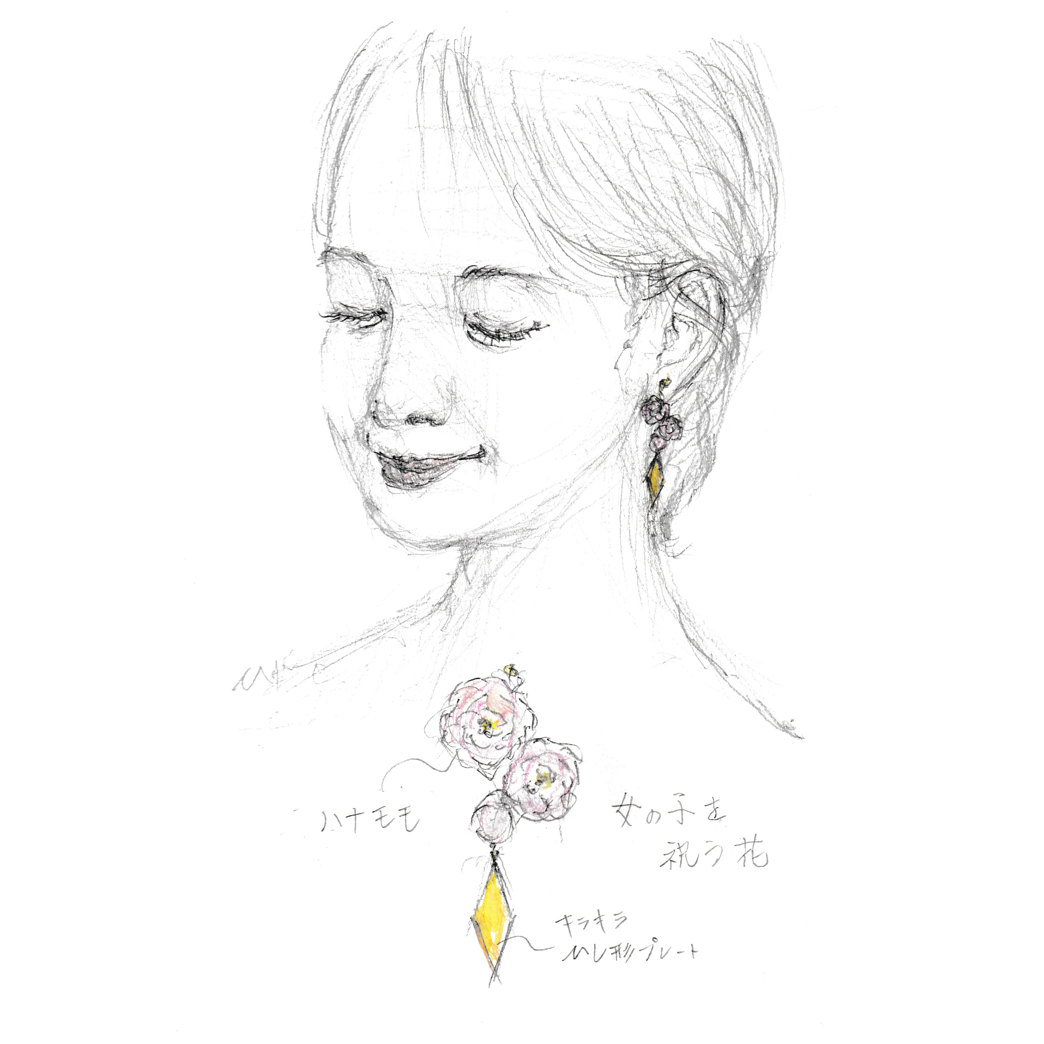 「花桃ピアス」原案