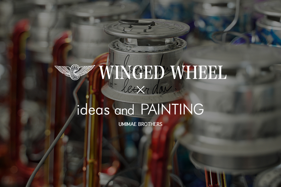 WINGED WHEEL × ideas and PAINTING released on July