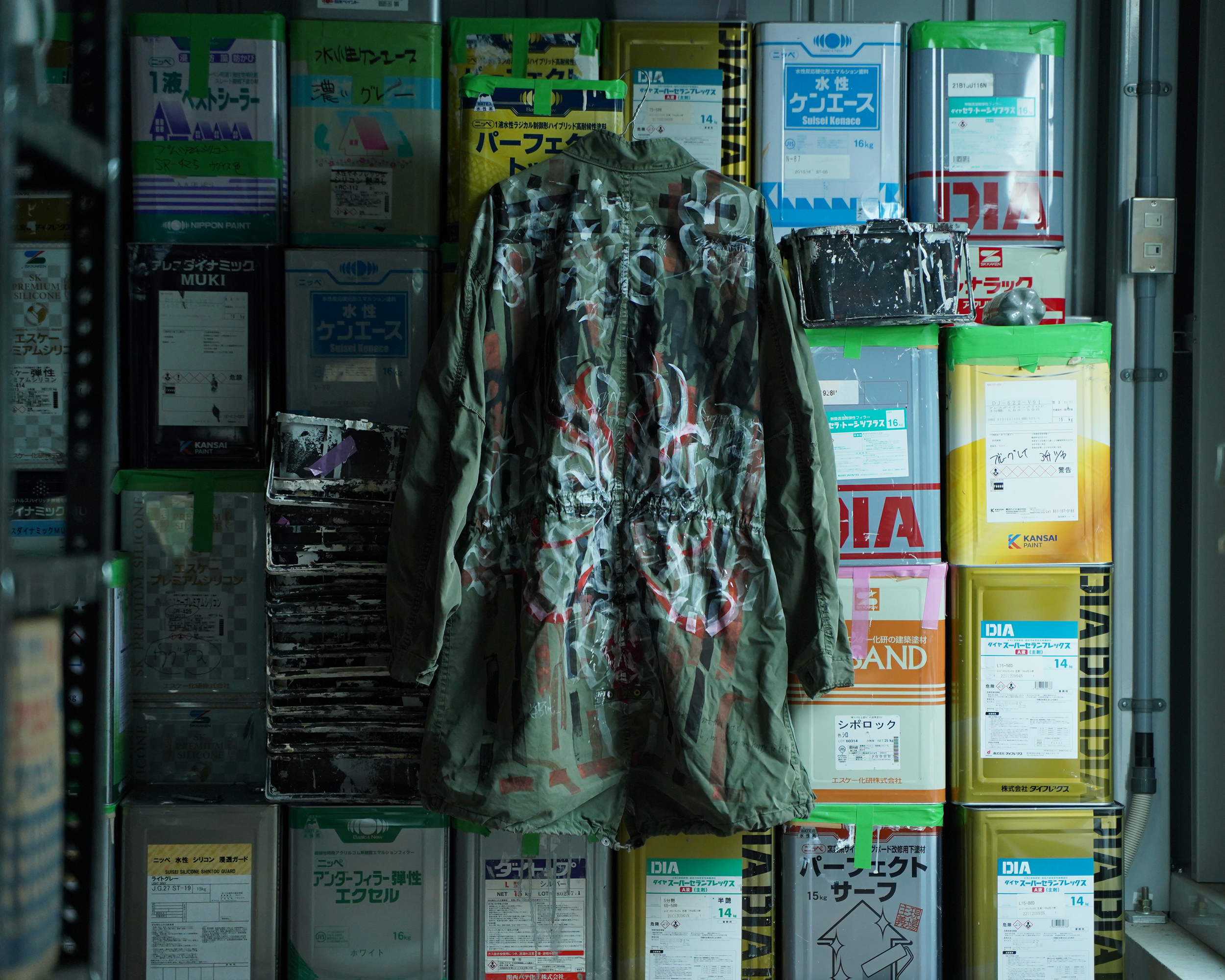 ideas and PAINTING POP UP STORE at ISETAN MENS