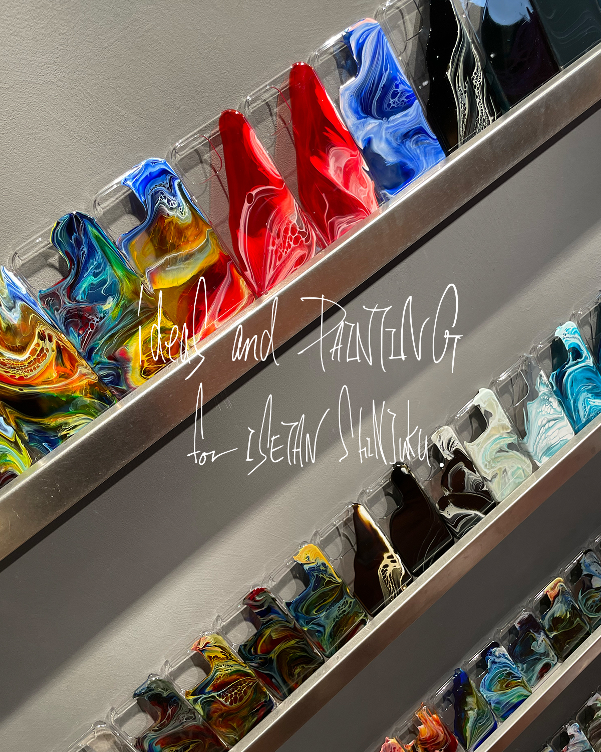 ideas and PAINTING for ISETAN SHINJUKU