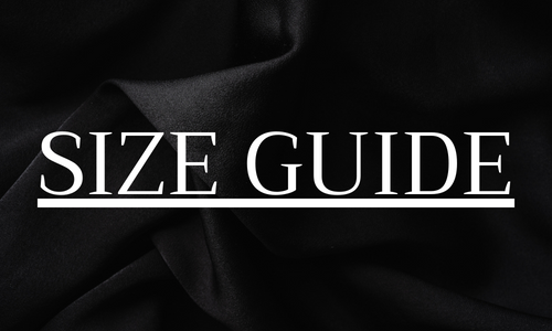 -SIZE GUIDE-失敗しない服の選び方