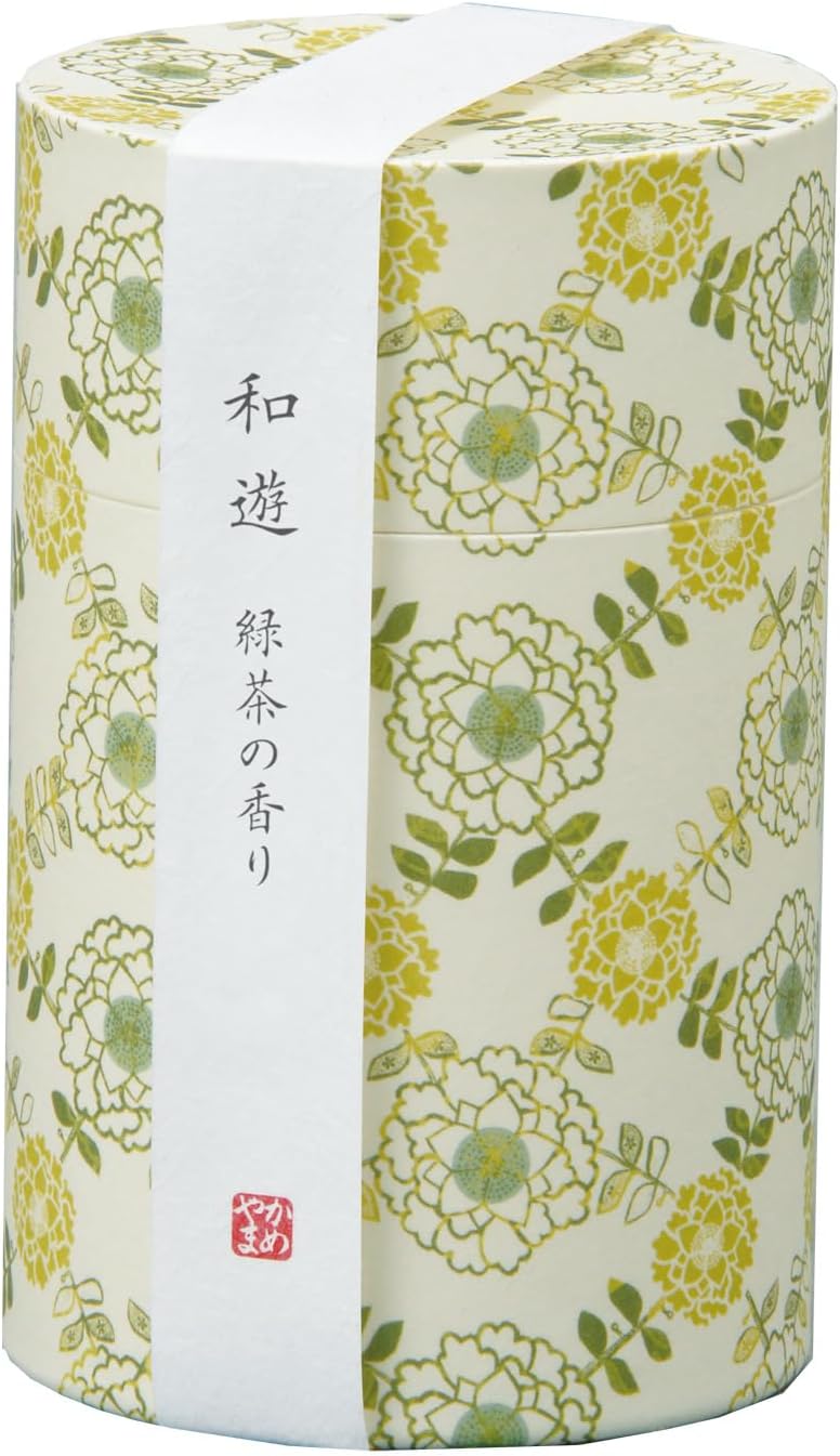 新登場✨【和遊】緑茶の香り ミニ寸筒箱