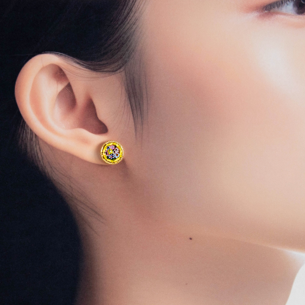 🌻ひまわりカラーのピアス🌻