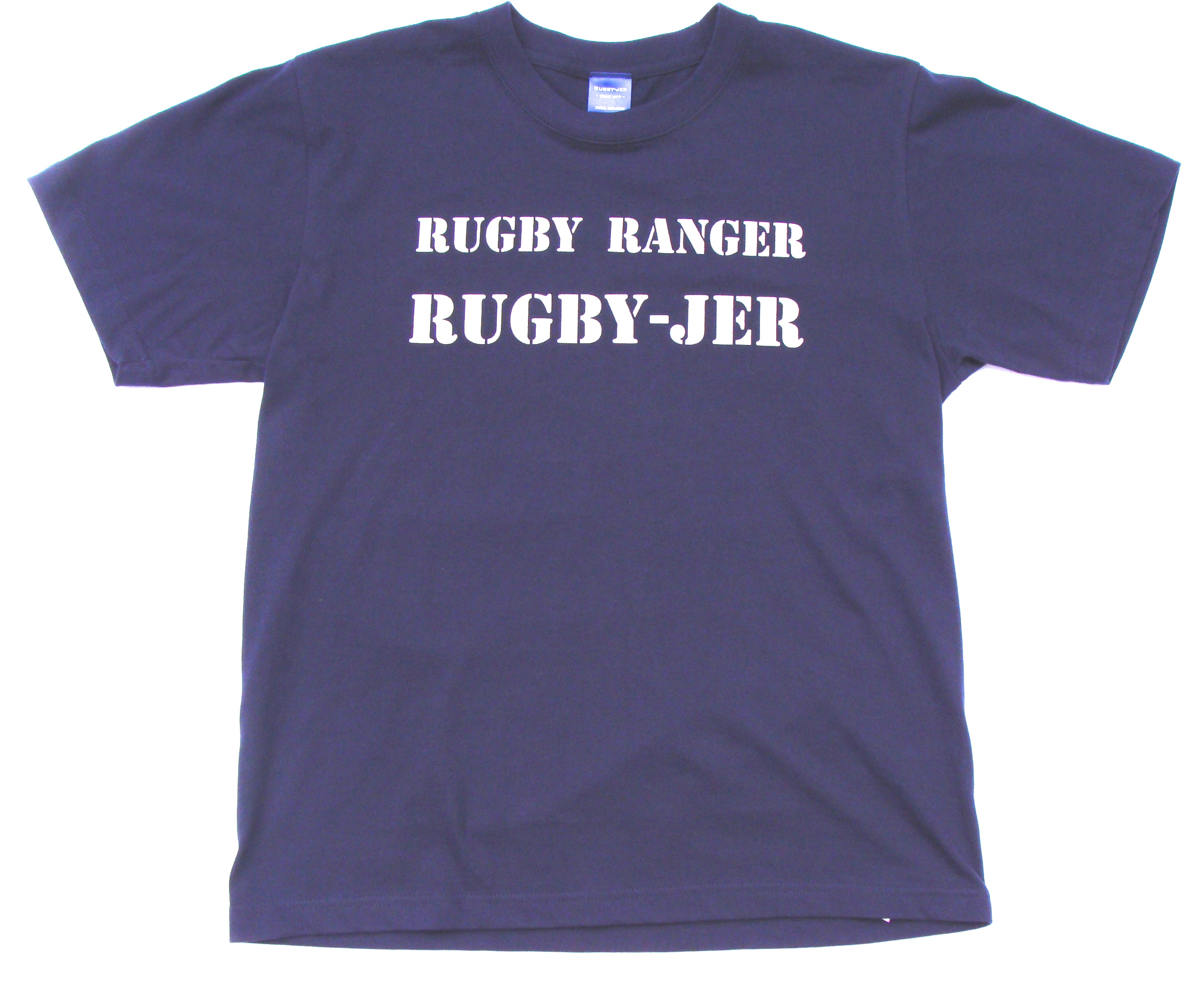 RUGYB-JERデカロゴＴシャツ