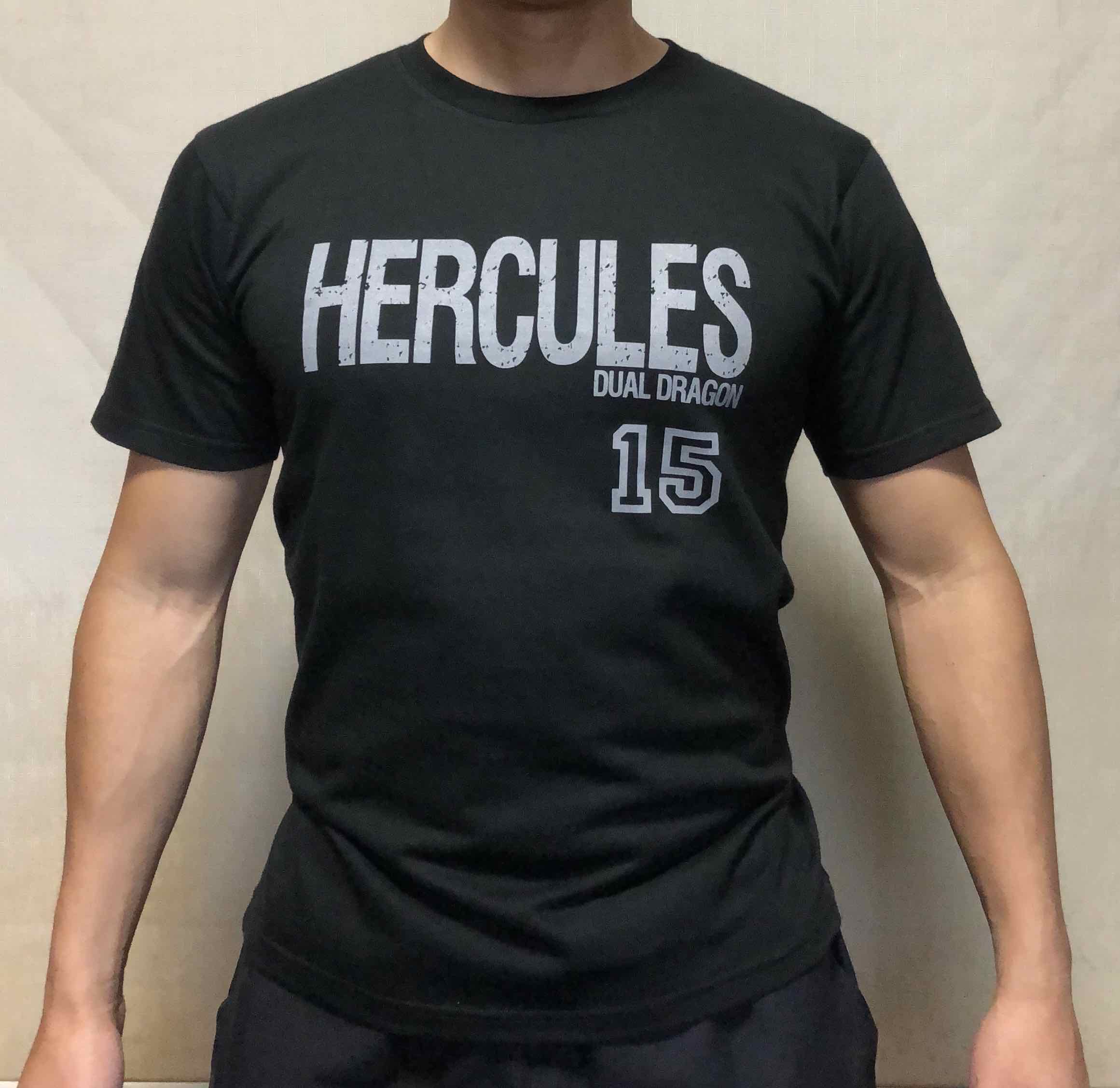 ヘラクレスＴシャツ着用！