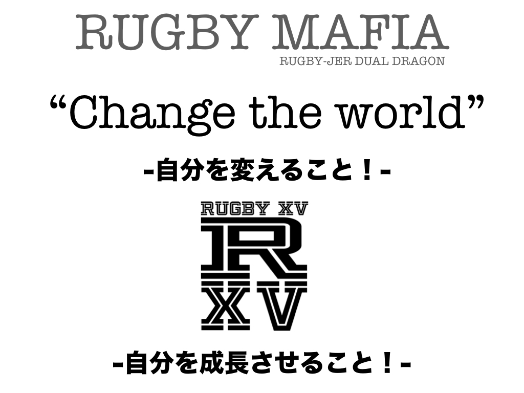 Change the world