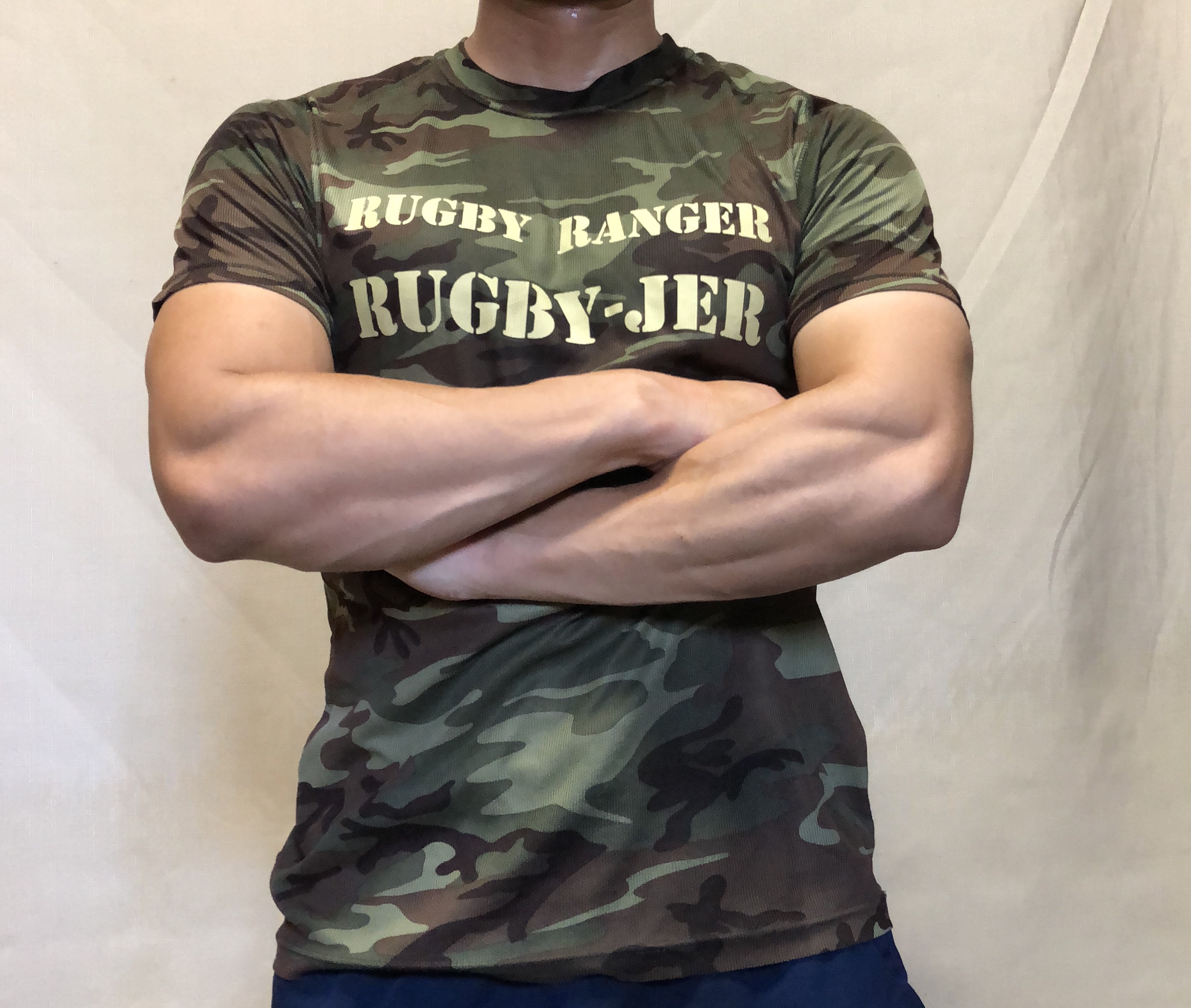 RUGBY RANGER RUGBY-JER カモフラージュＴシャツ