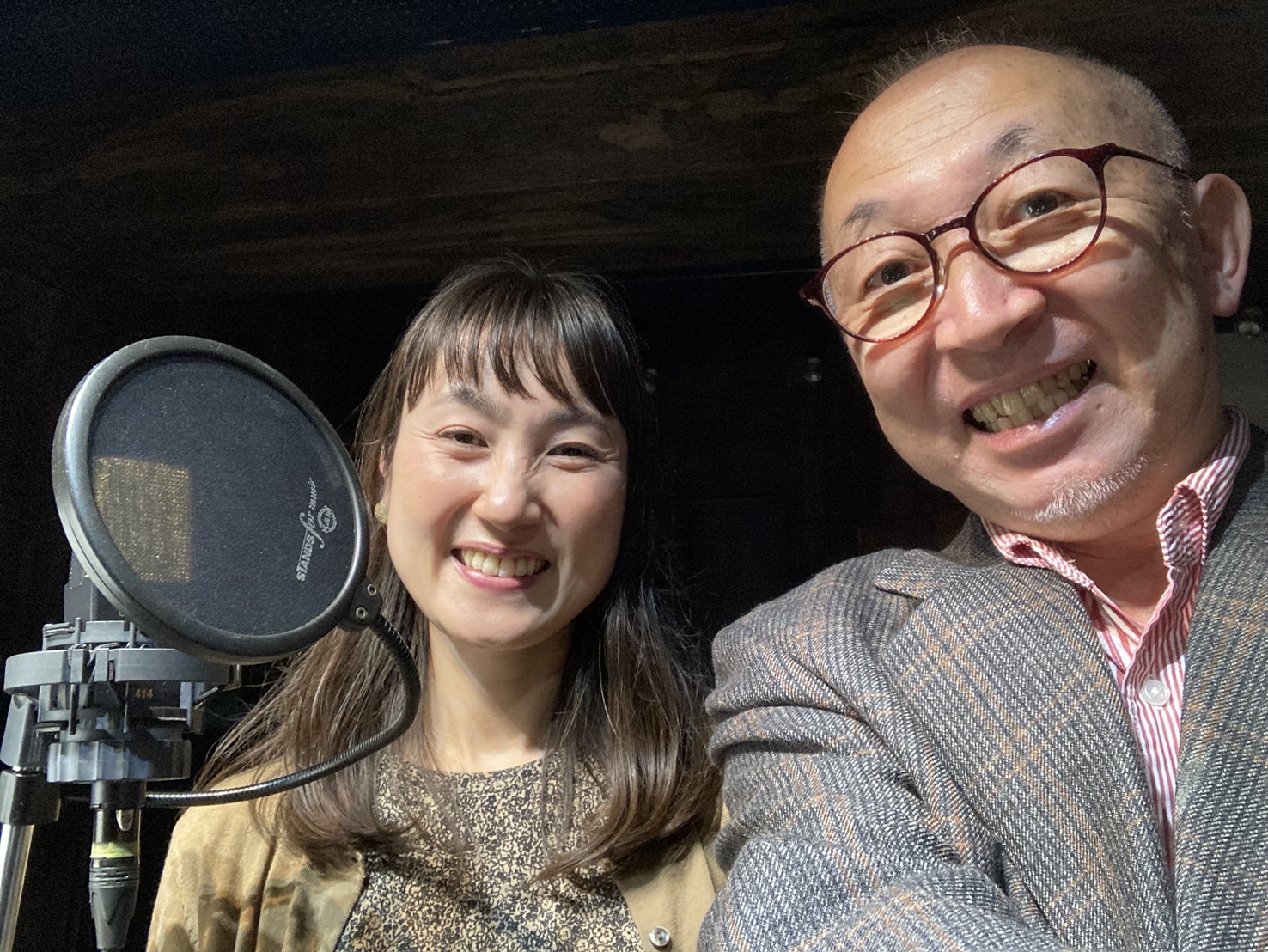 祭川さんとレコーディング♪