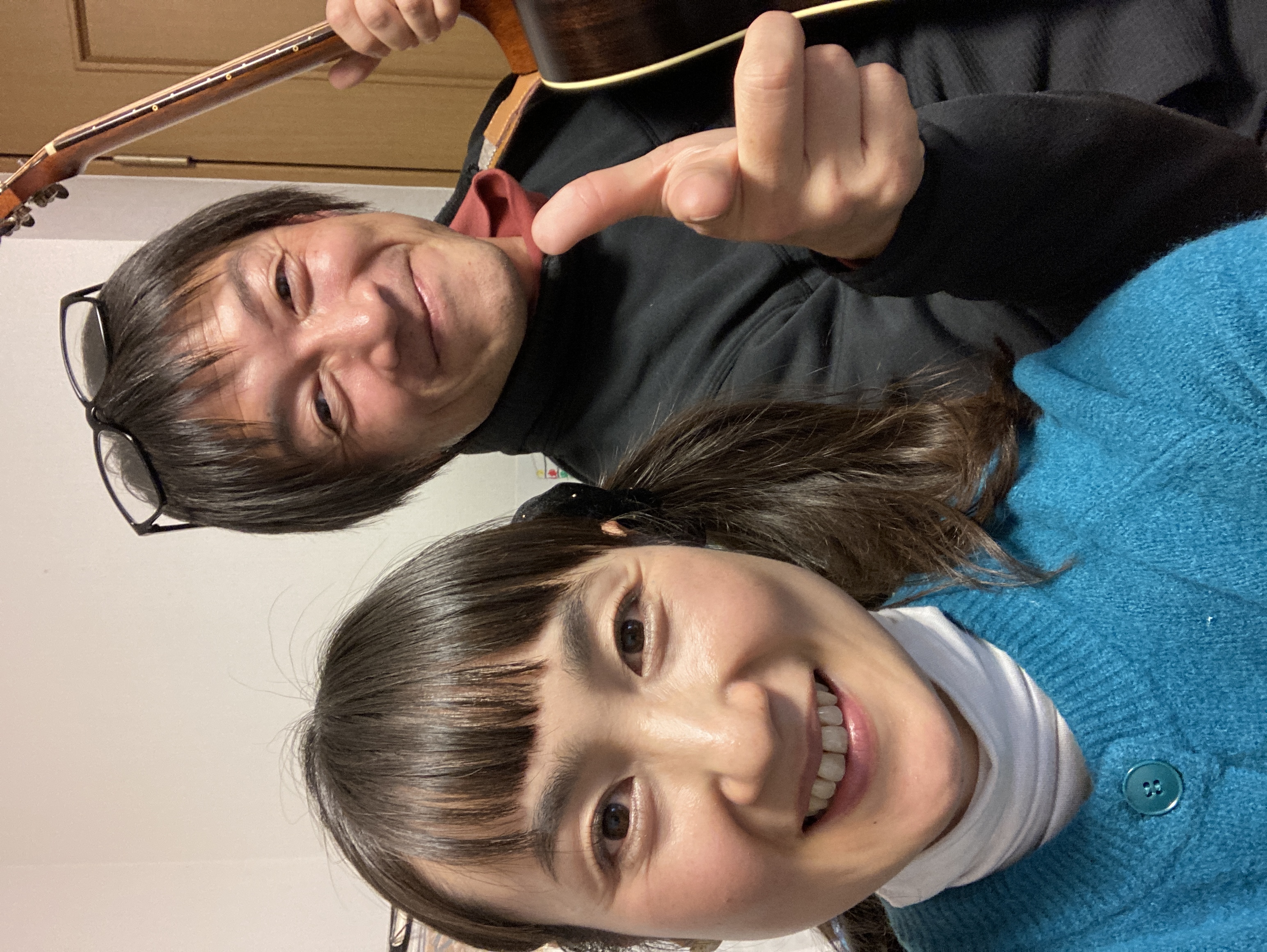 デイジー⭐︎どぶゆきさんと2/2(日)ライブのリハ♪