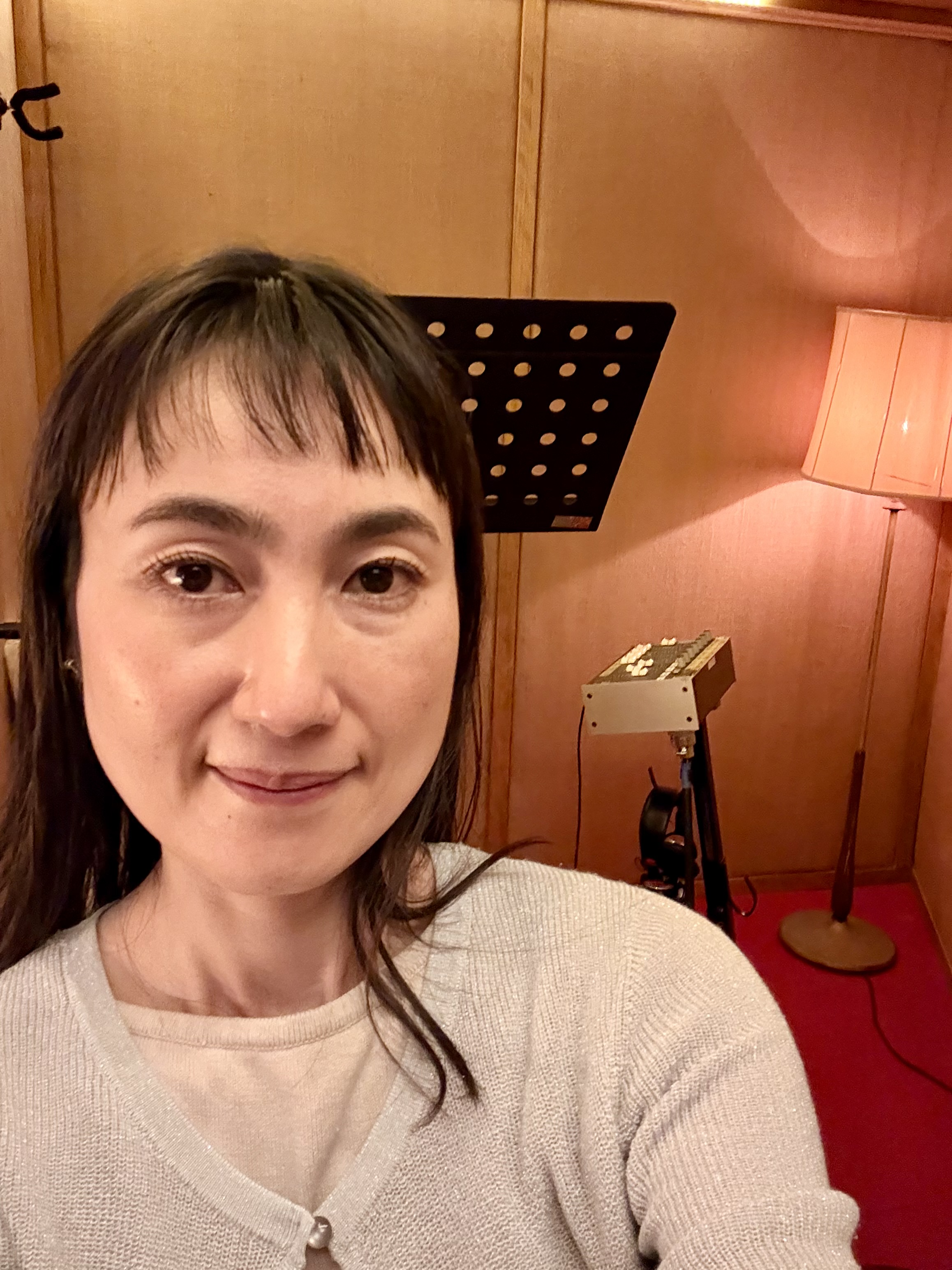 昨日も歌録り🎙️