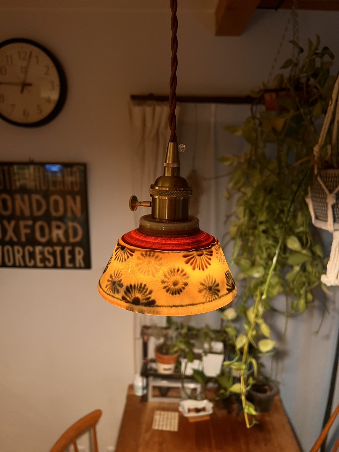 光彩ノ花が紡ぐあたたかな灯り — Japan Craft Edition 陶器ペンダントライト