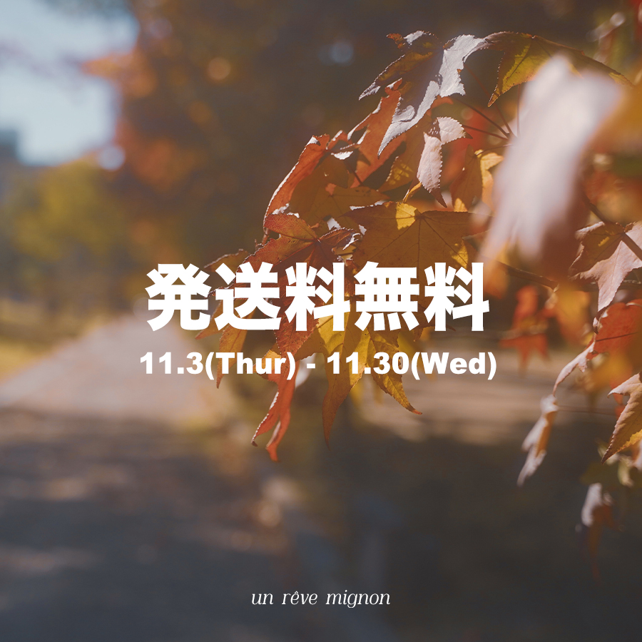 【11月配送無料キャンペーン】