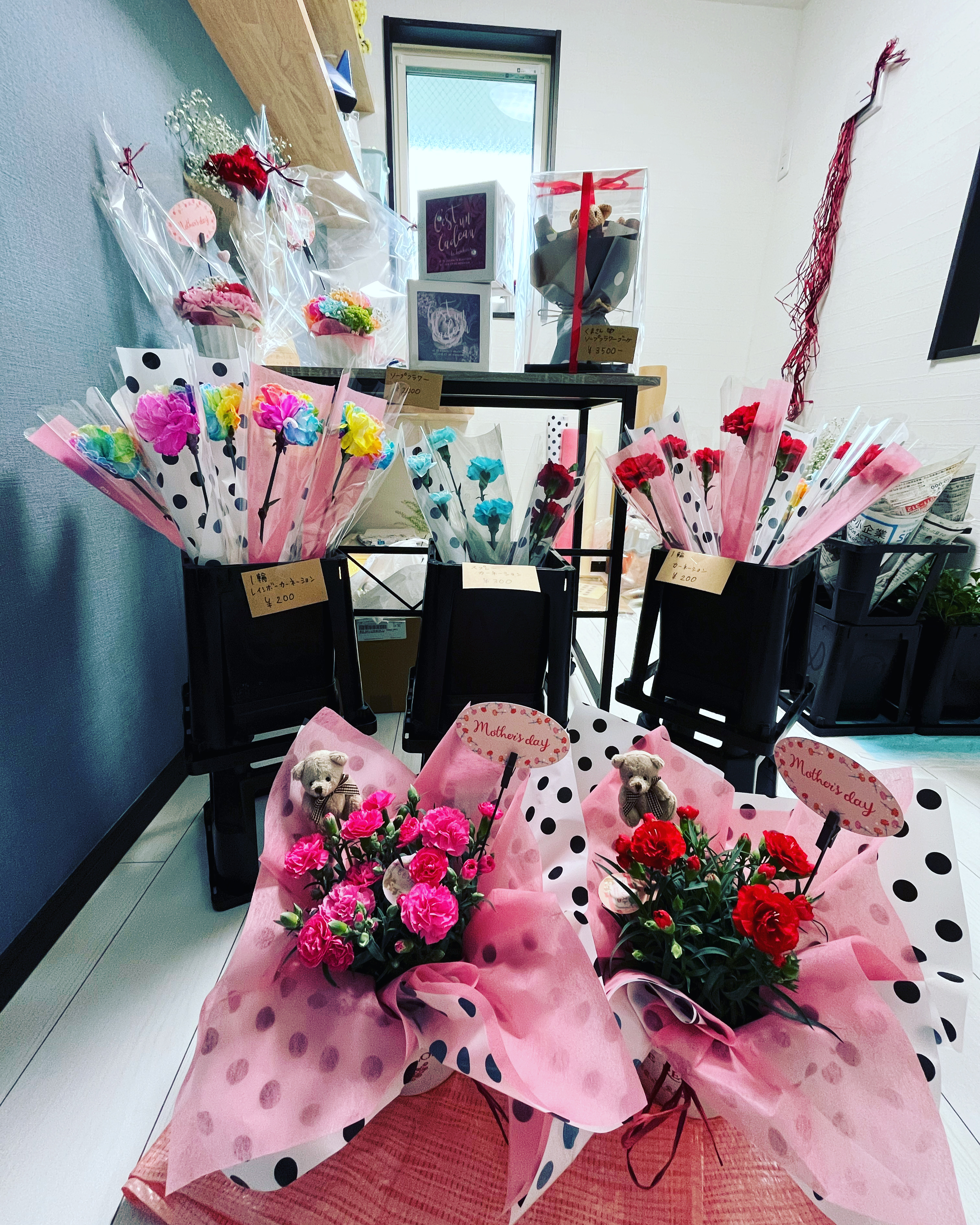 花富、販売会1日目
