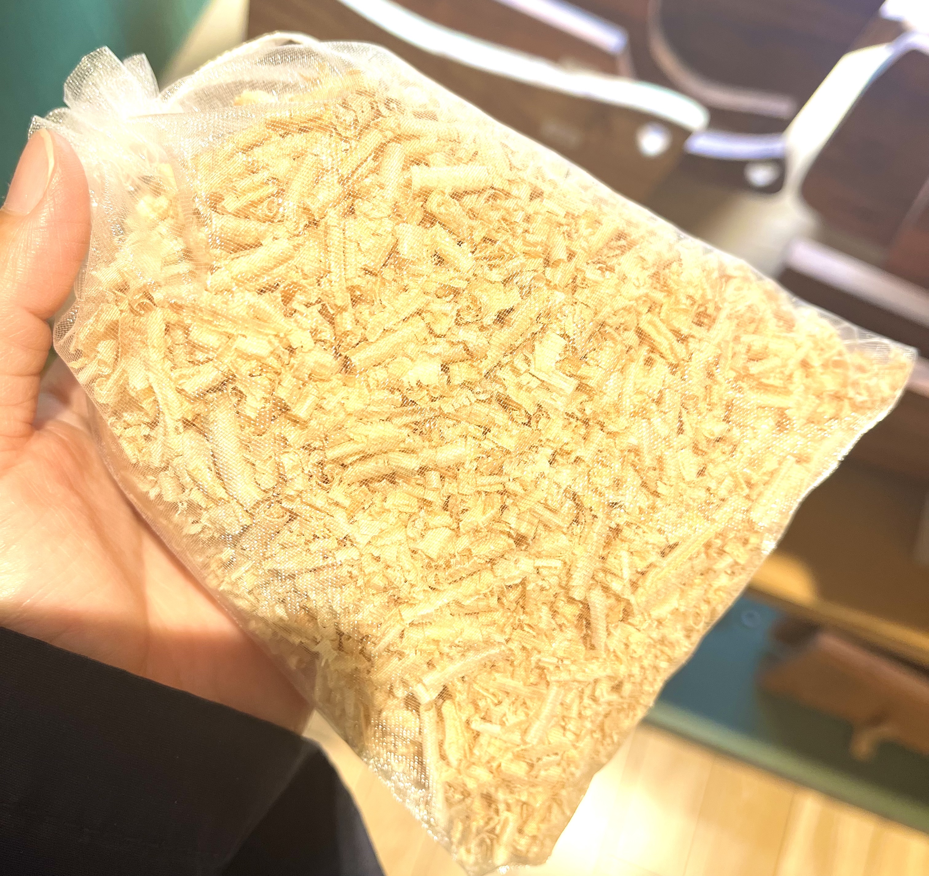 はとのす荘とPort Okutamaにひのきのサシェを納品しました