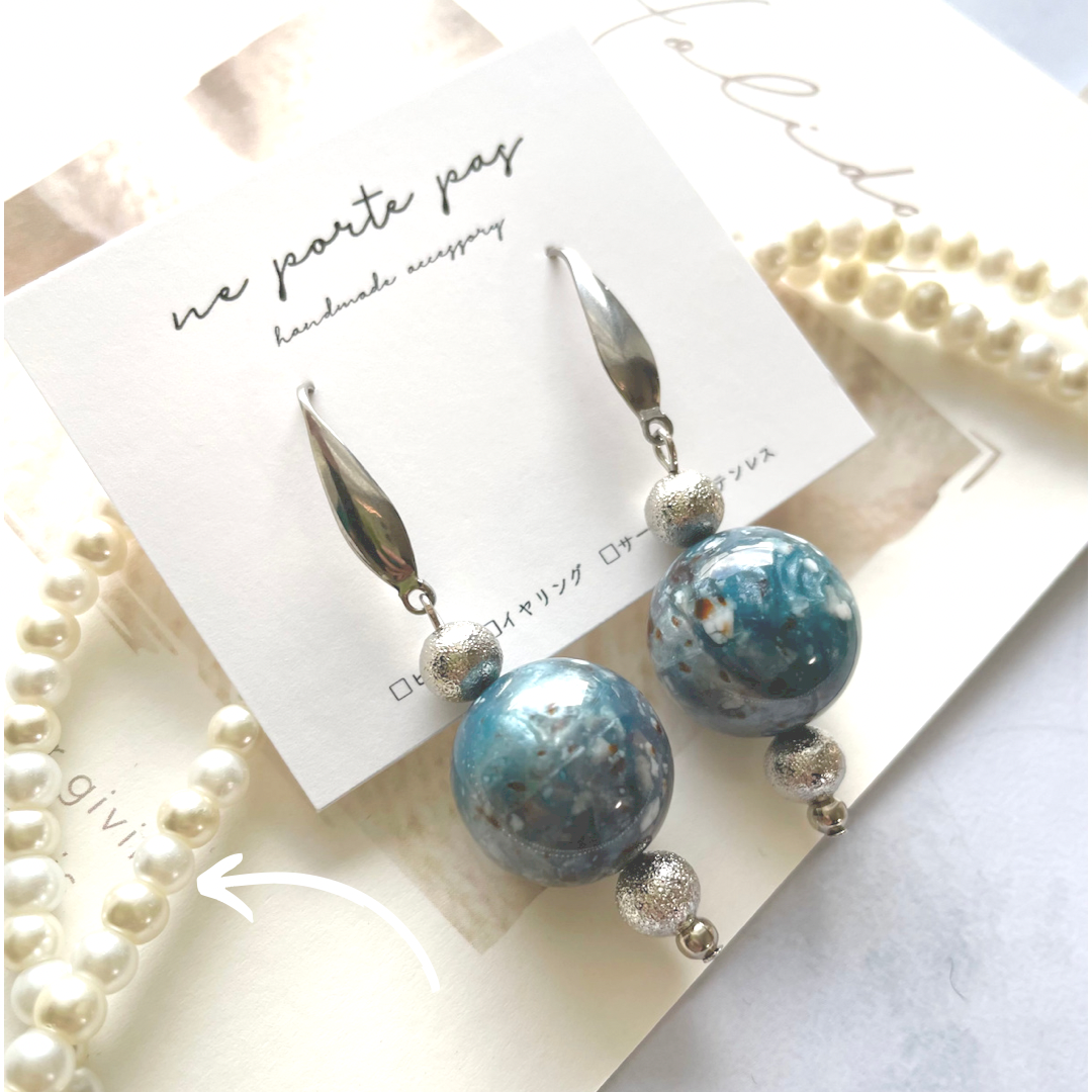 パールロングネックレス