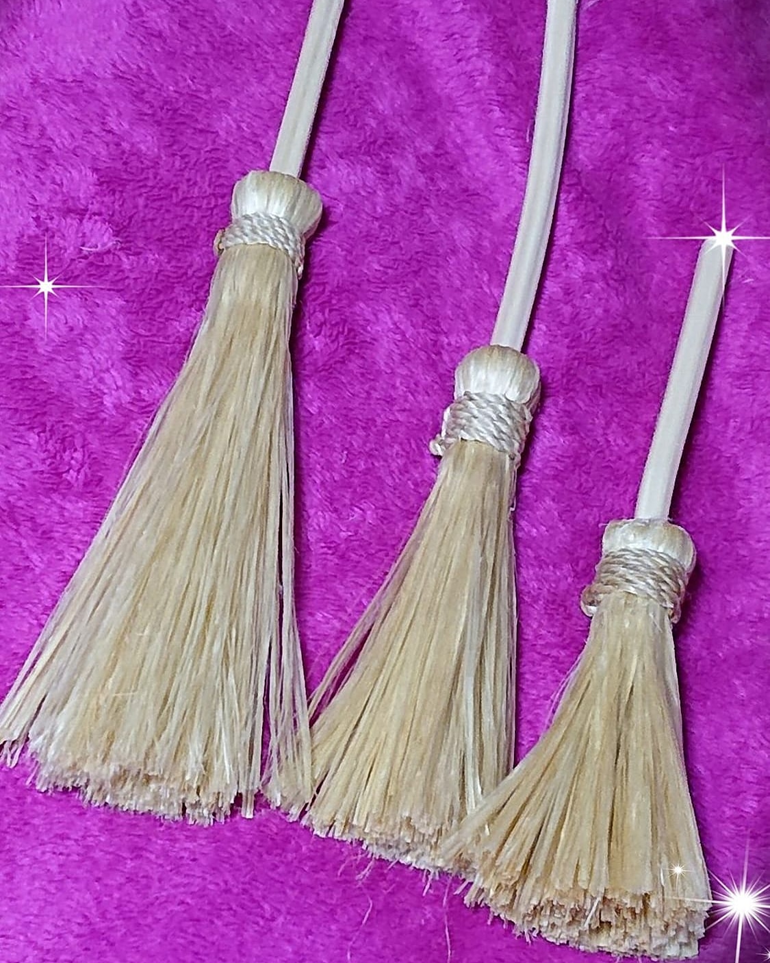 精麻の箒