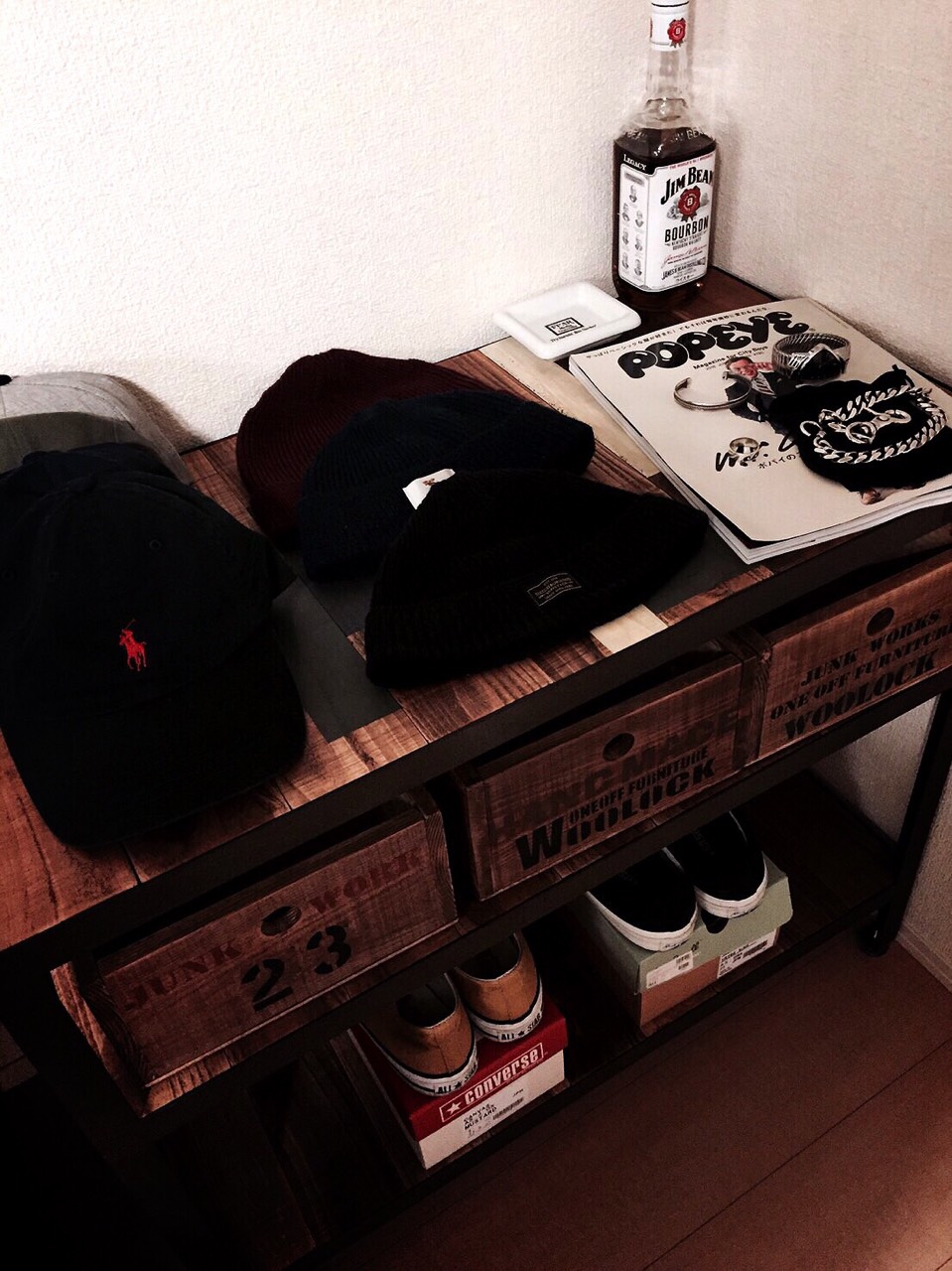 オーダー商品　BOX付き棚