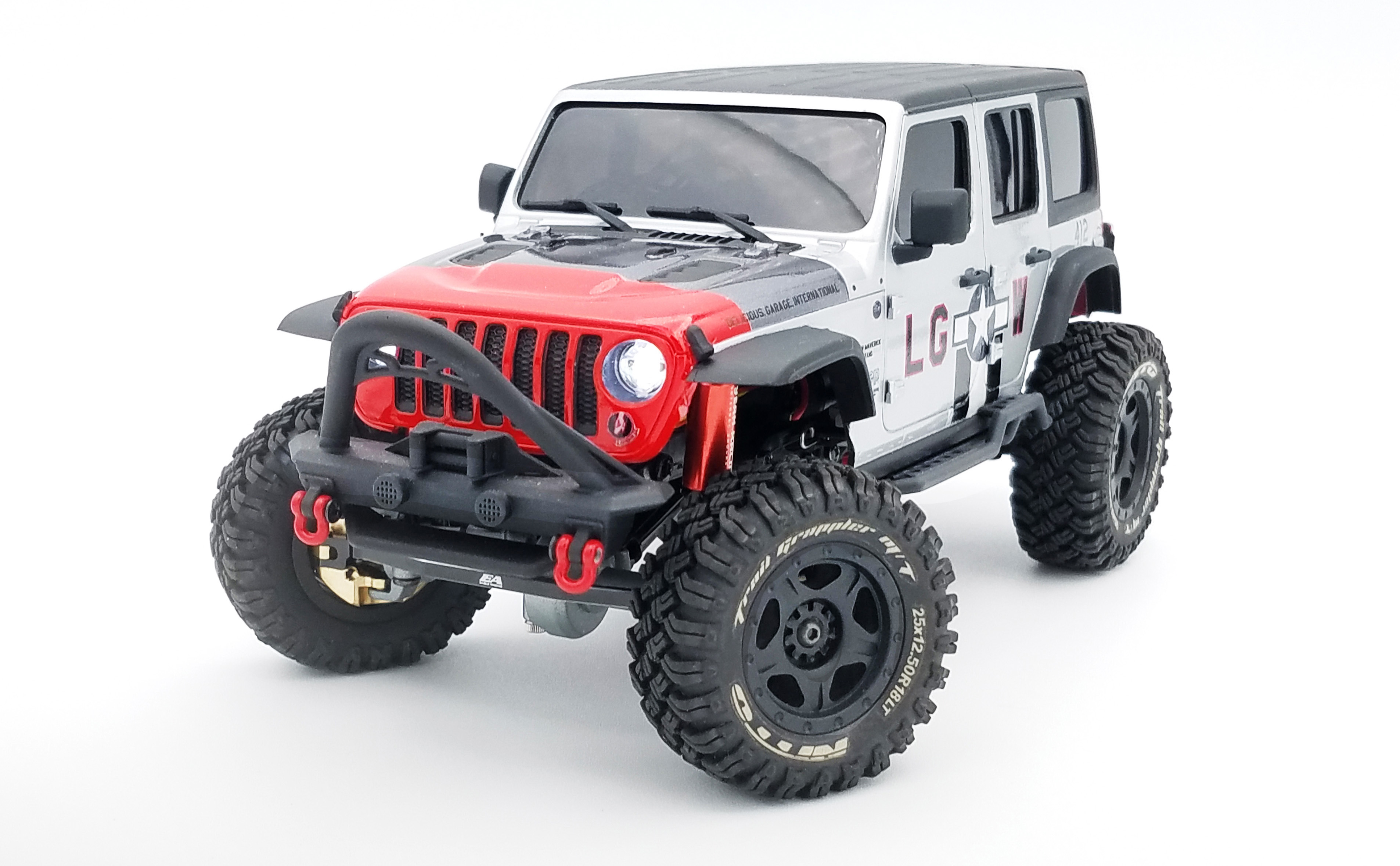 こだわりのカスタムボディ Jeep ラングラー”P-51 マスタング”