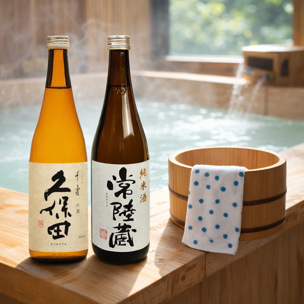 酒風呂には何を入れる？日本酒？焼酎？入れる量や楽しみ方！