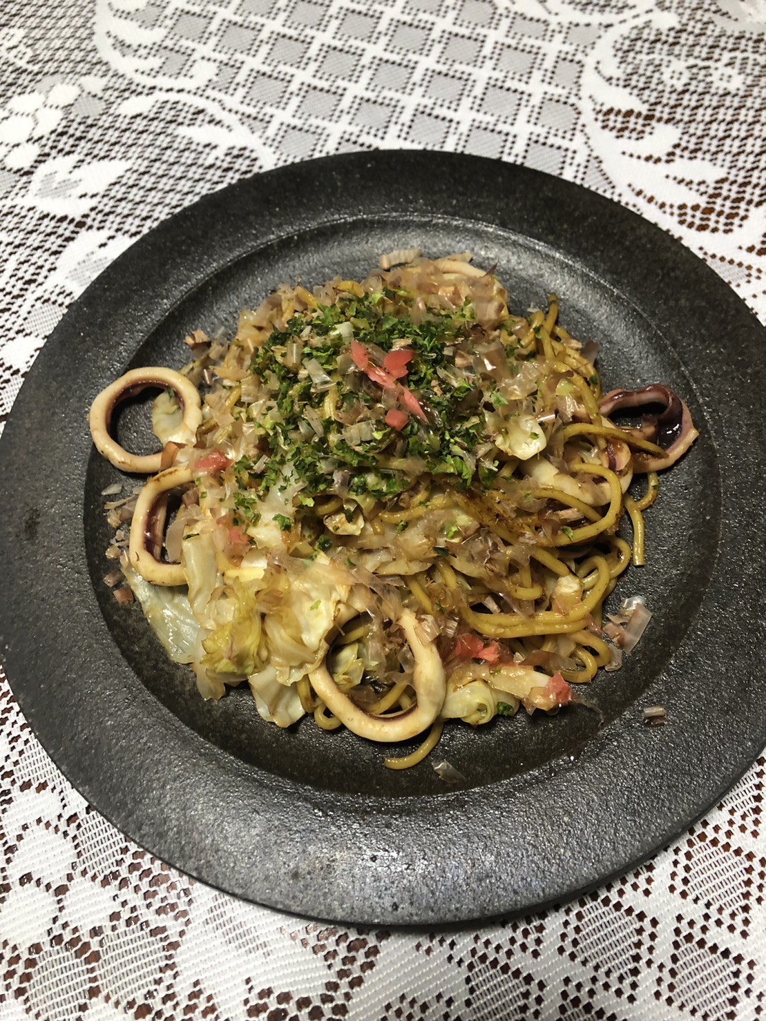 イカ焼きそば！！
