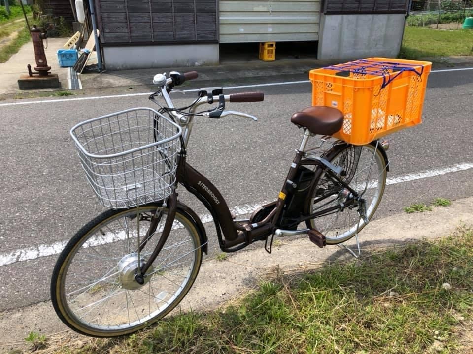 【珠洲の便利なサービス】コンテナ自転車