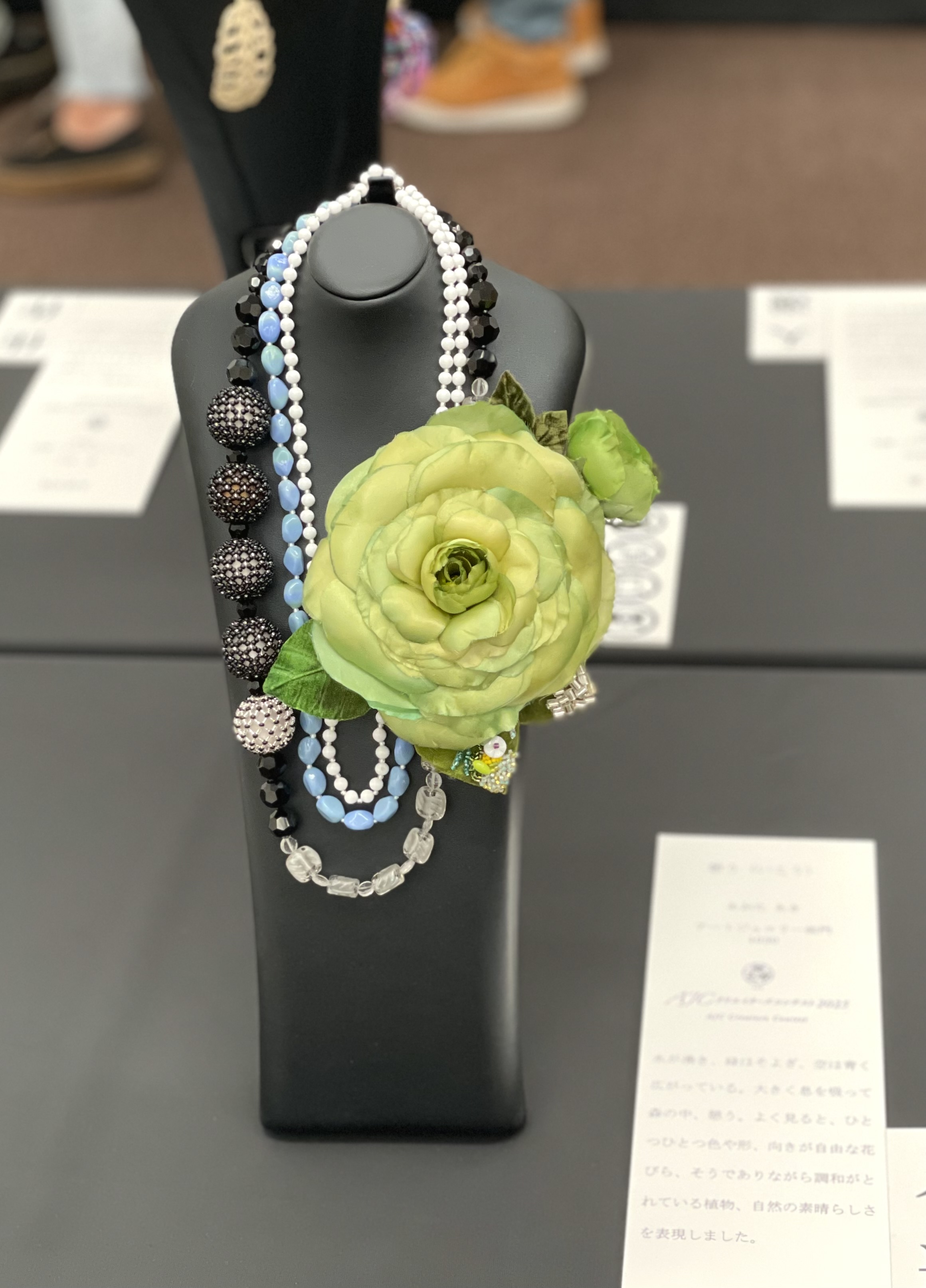 コンテストに入選して上野の都美術館に展示されました。
