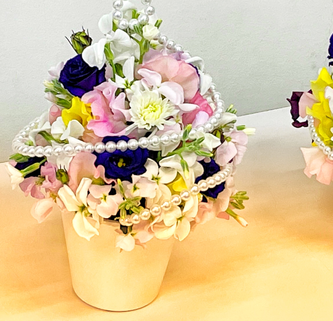 心に花を。