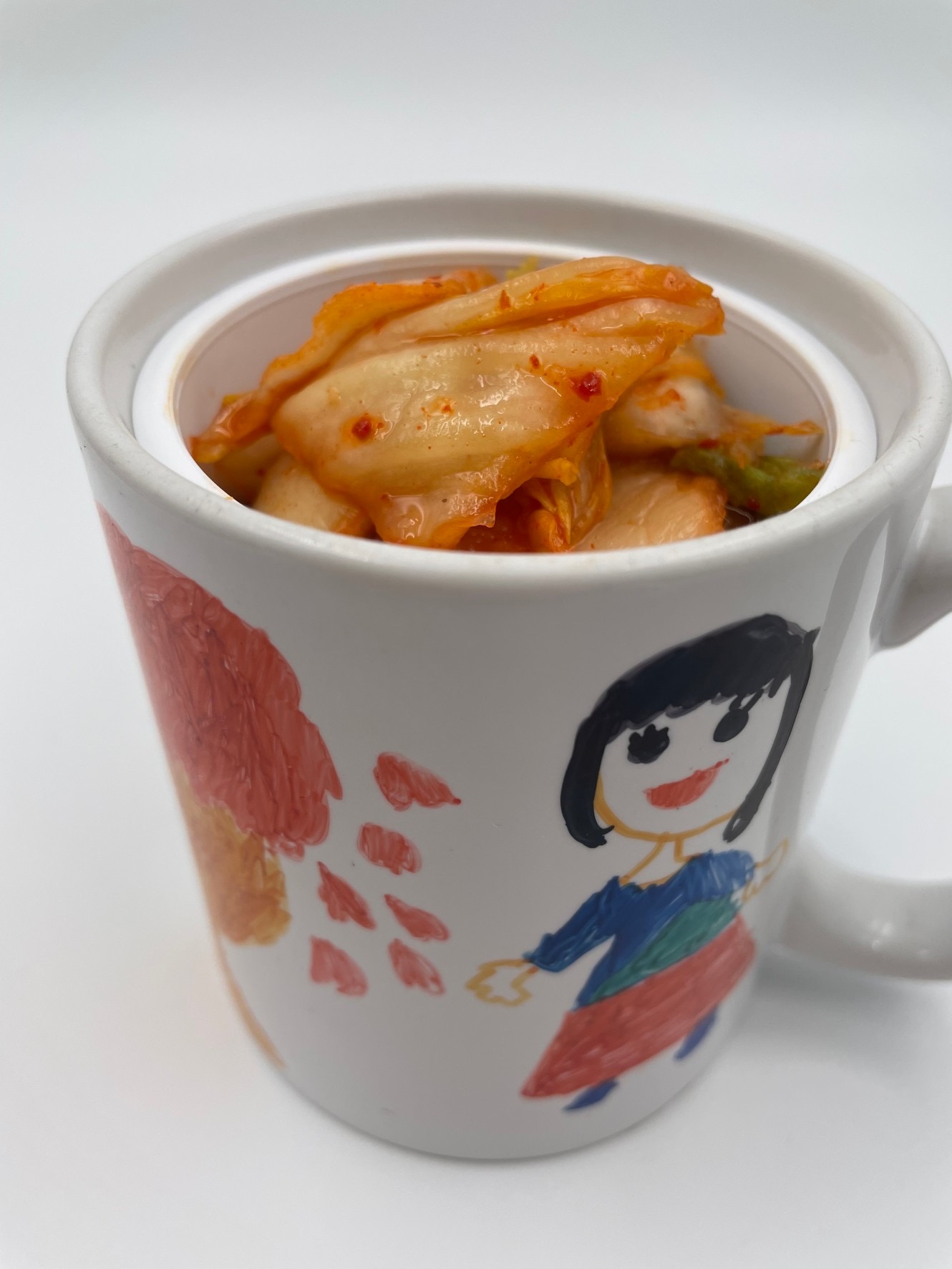 キムチは生きています。