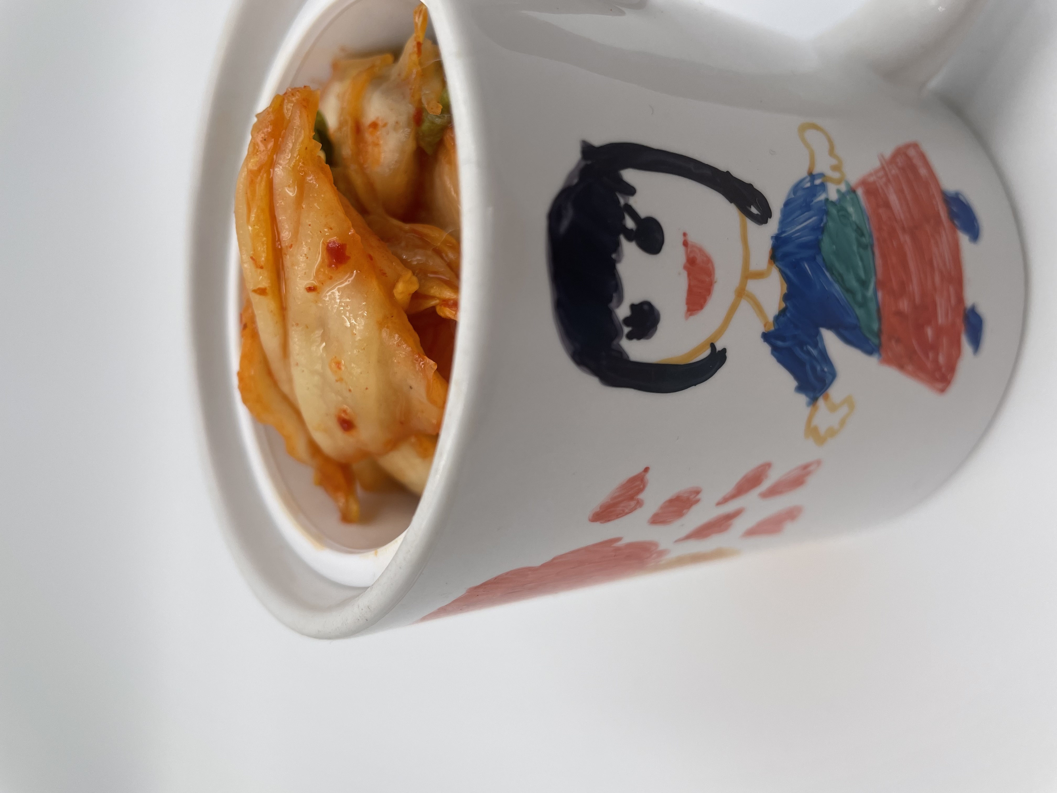 こどもの気持ち(キムチ)。