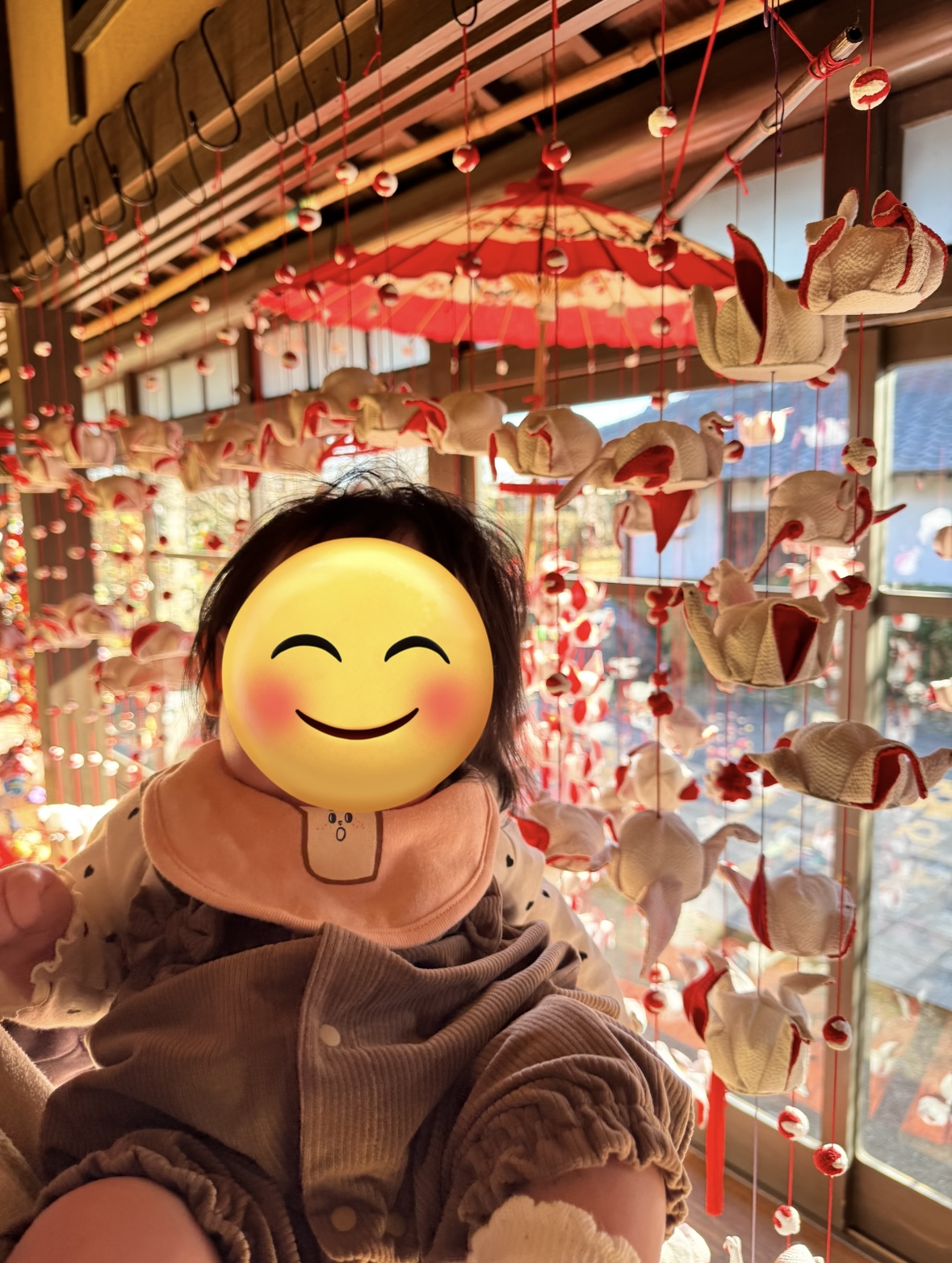 突然でしたが、初節句クーポンありがとうございました✨