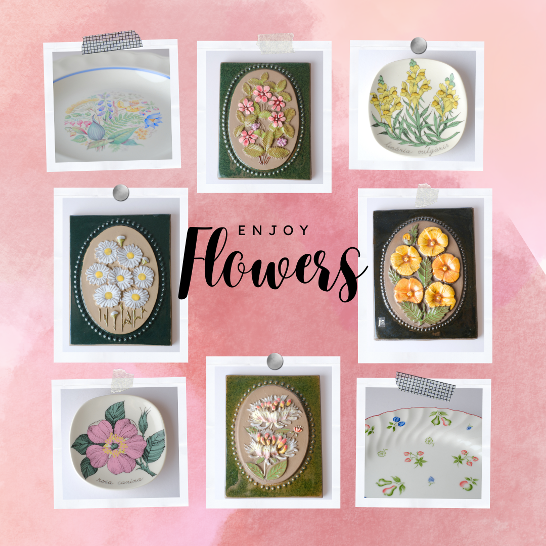 【Enjoy Flowers】お花のヴィンテージ特集